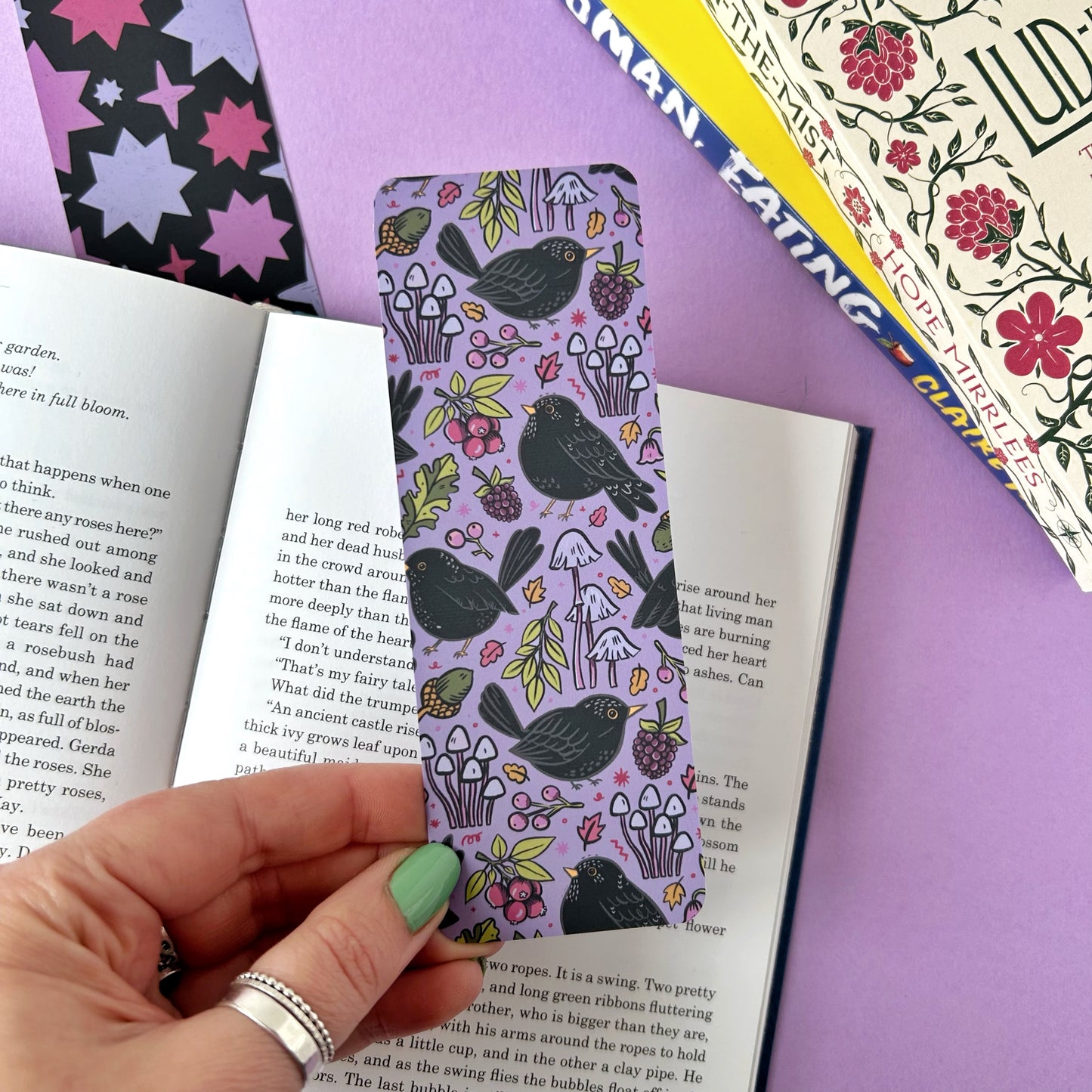 Blackbird Bookmark