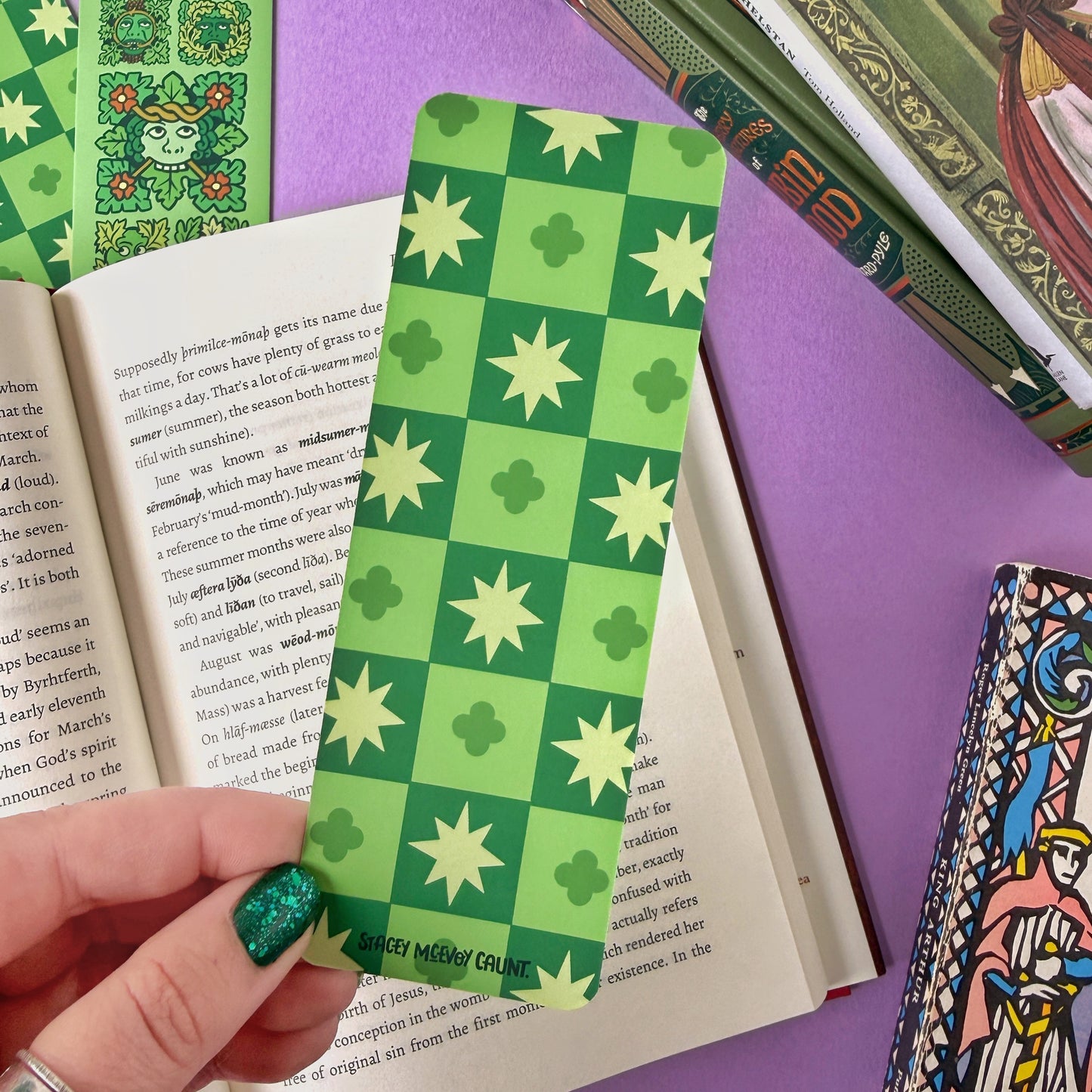 Green Man Bookmark