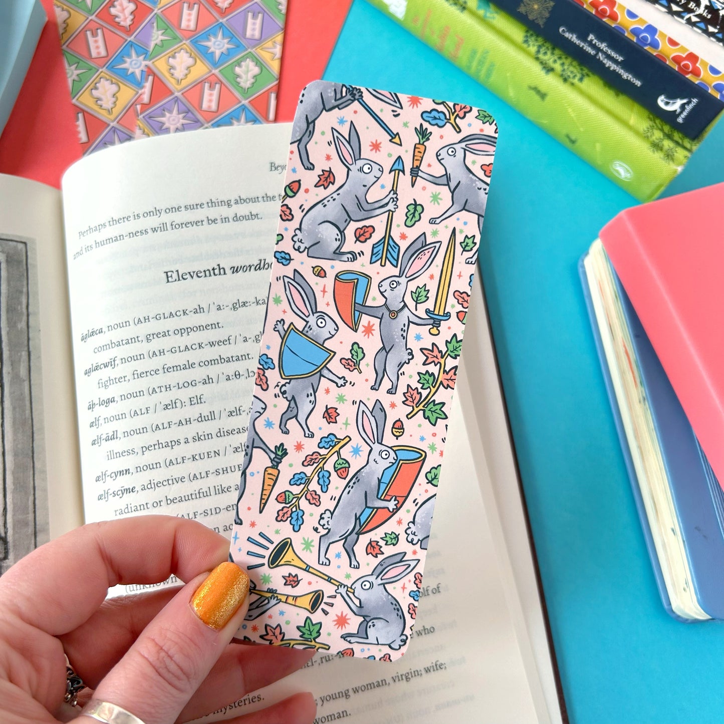 Medieval Bunnies Bookmark