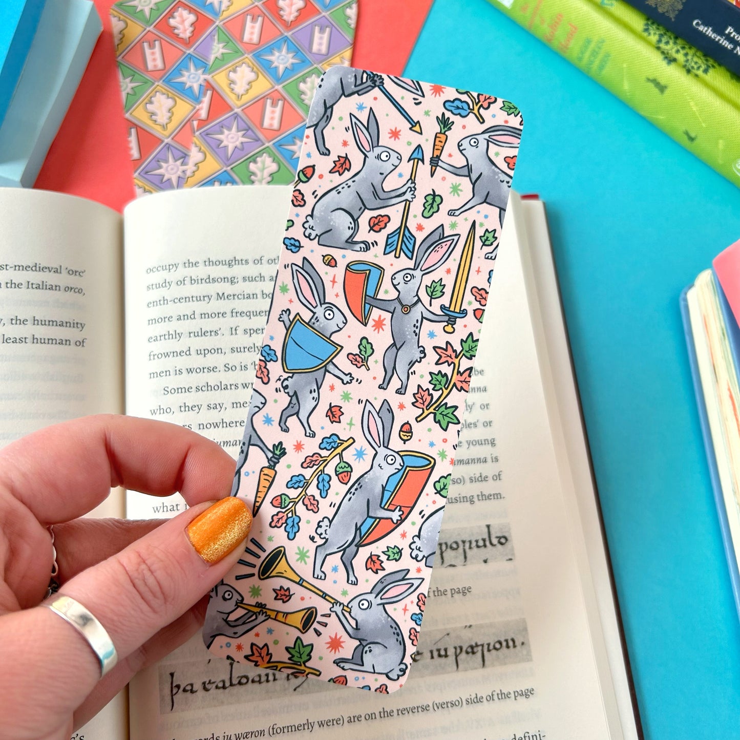 Medieval Bunnies Bookmark