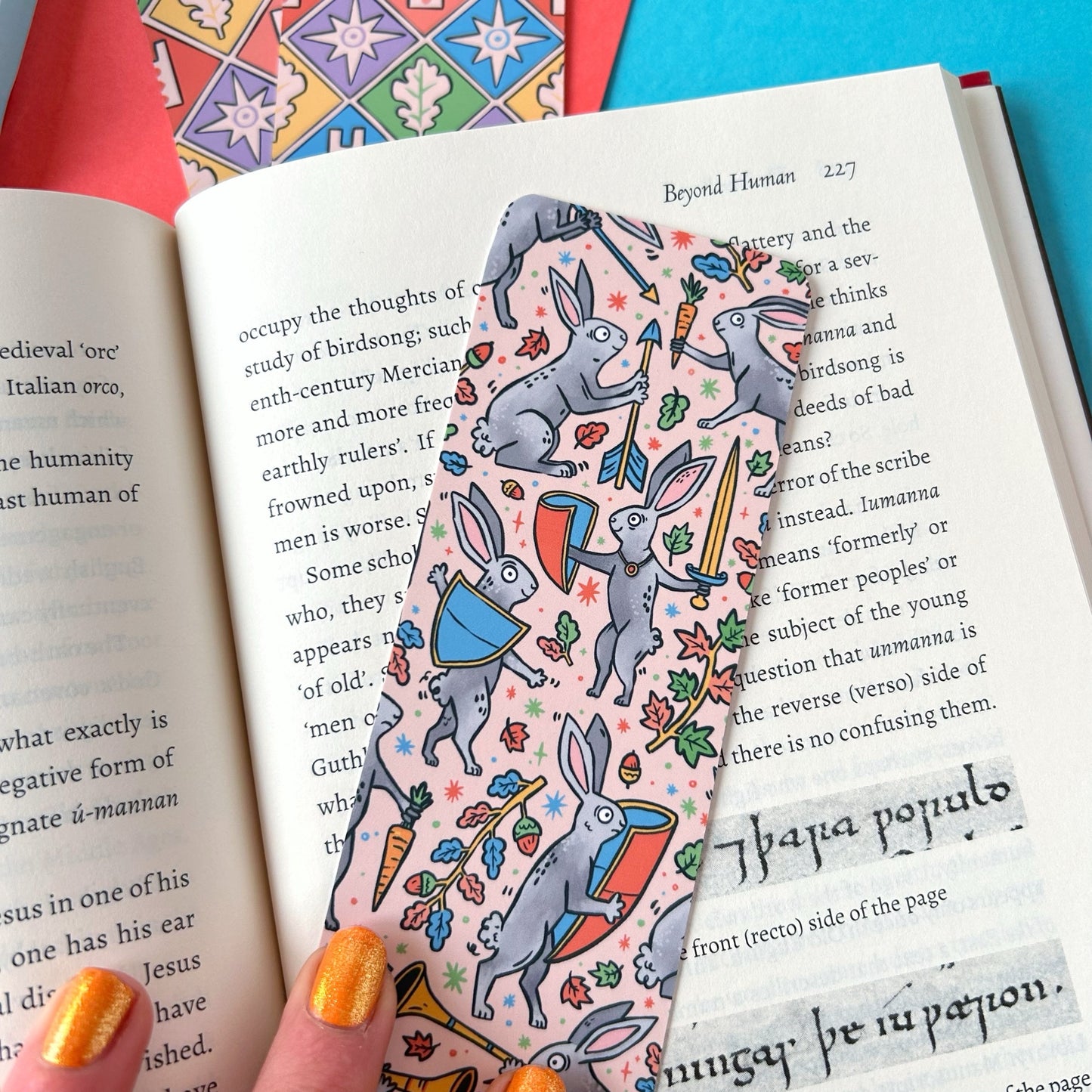 Medieval Bunnies Bookmark