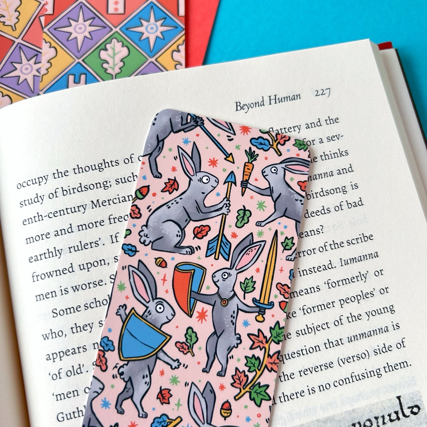 Medieval Bunnies Bookmark