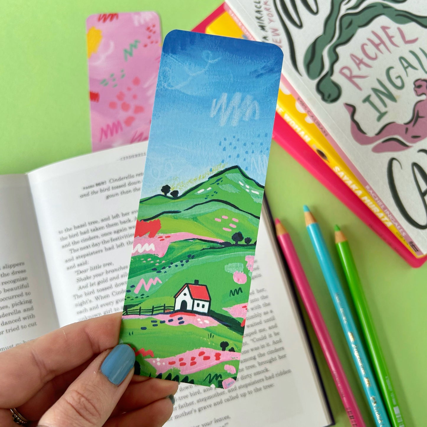 Red Cottage Bookmark
