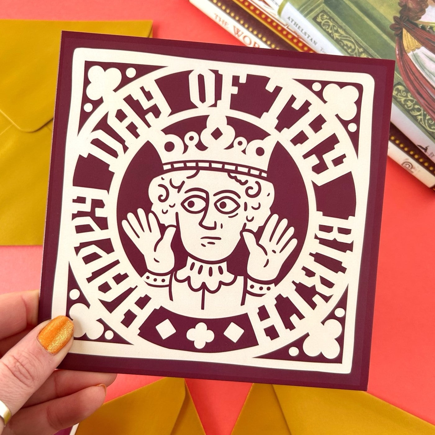Medieval King Birthday Card