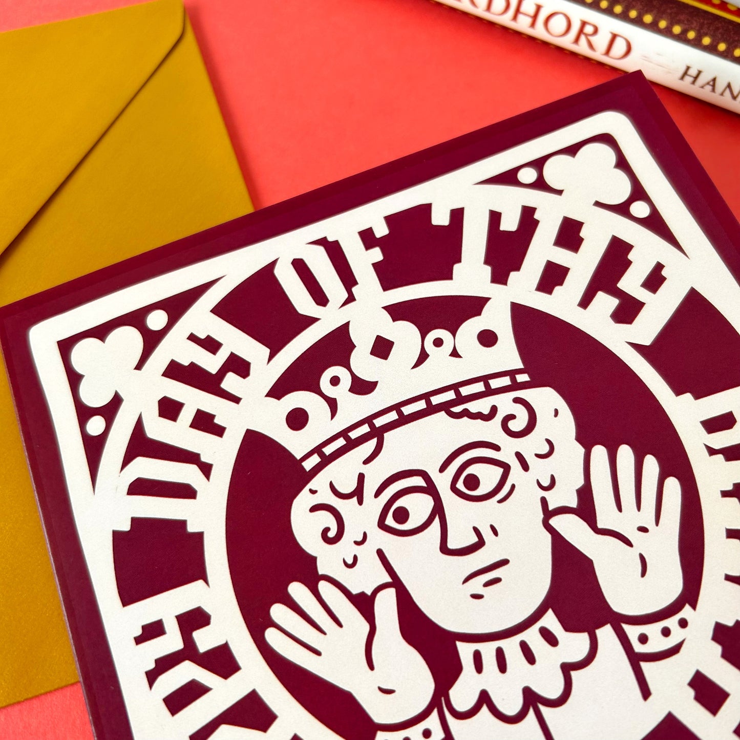 Medieval King Birthday Card