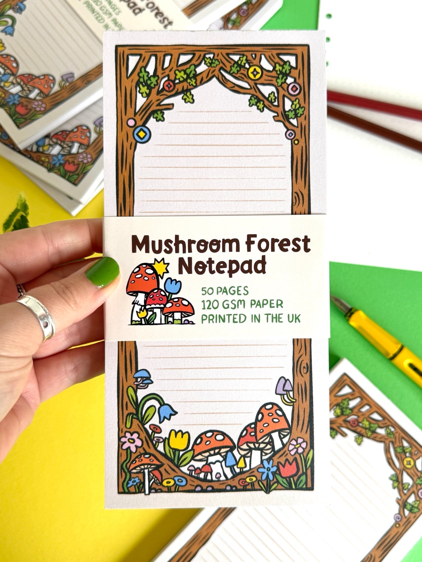 Mushroom Forest Notepad