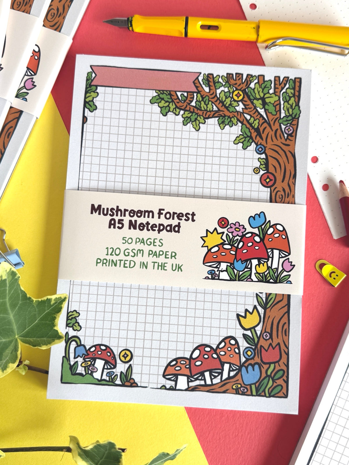 Woodland Notepad A5