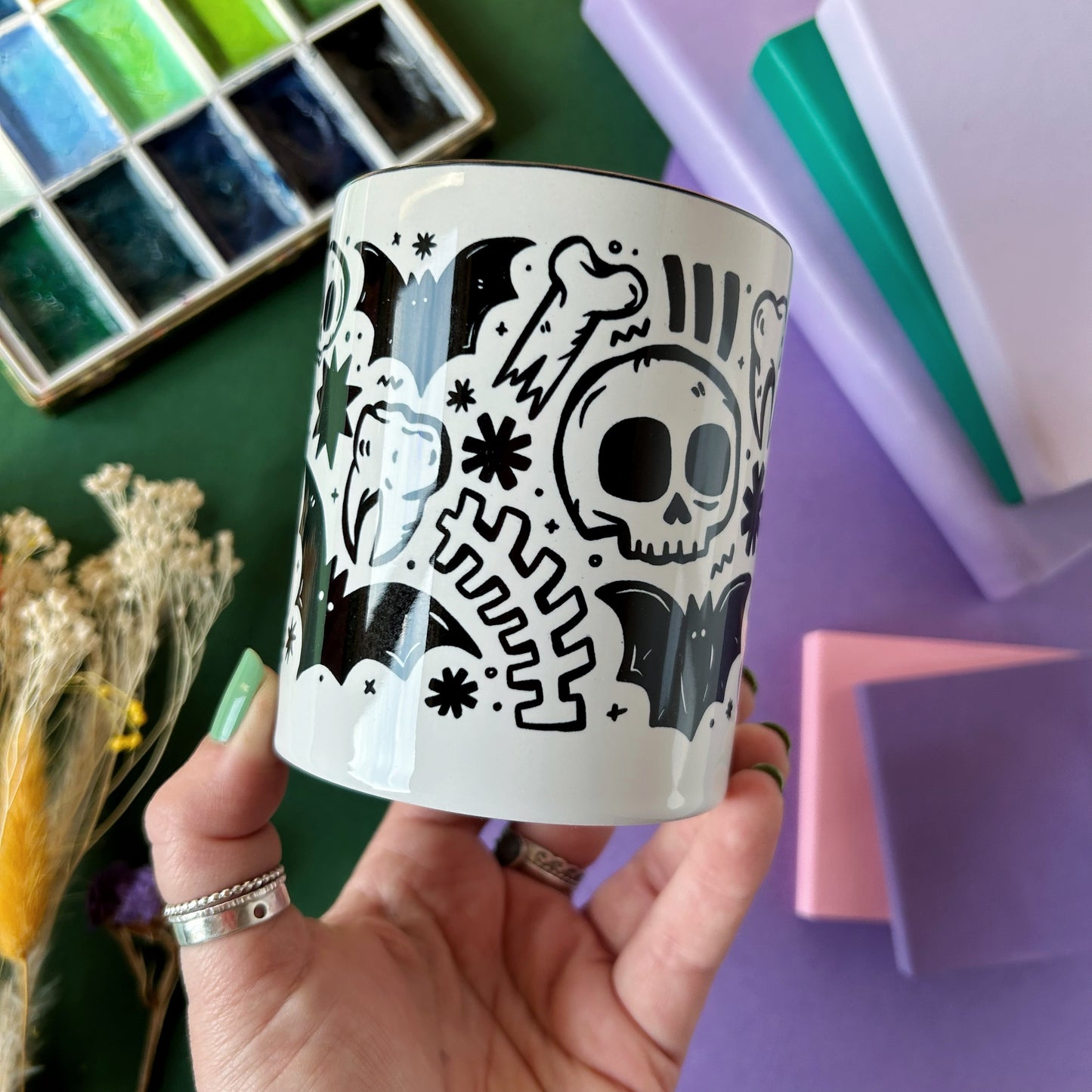 Bats and Bones Mug