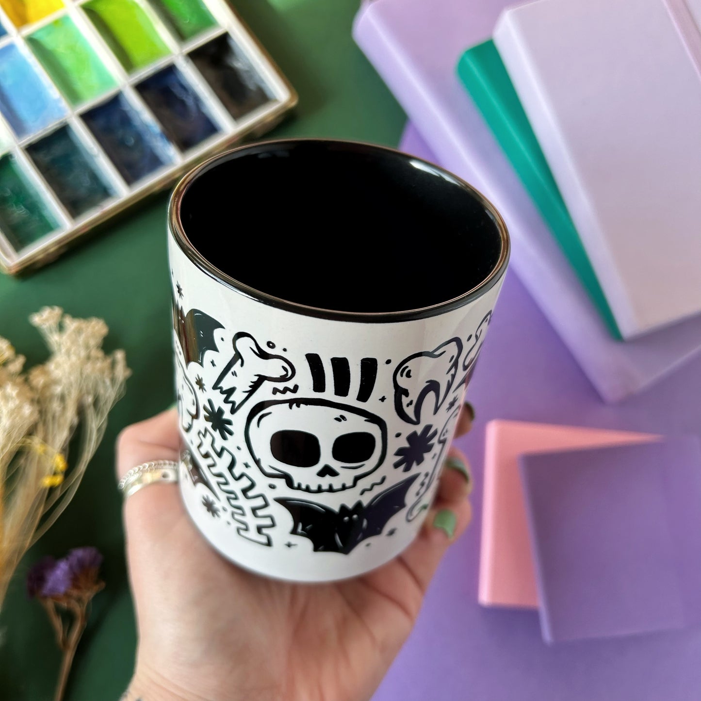 Bats and Bones Mug