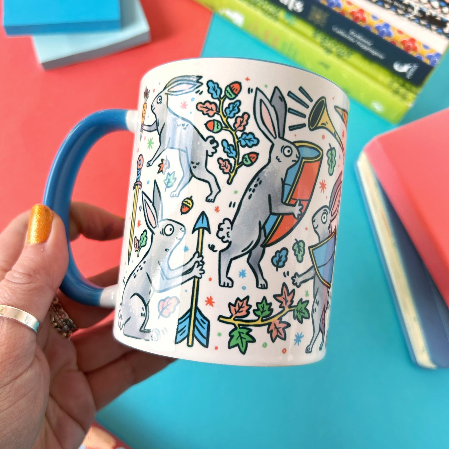 Medieval Bunnies Mug