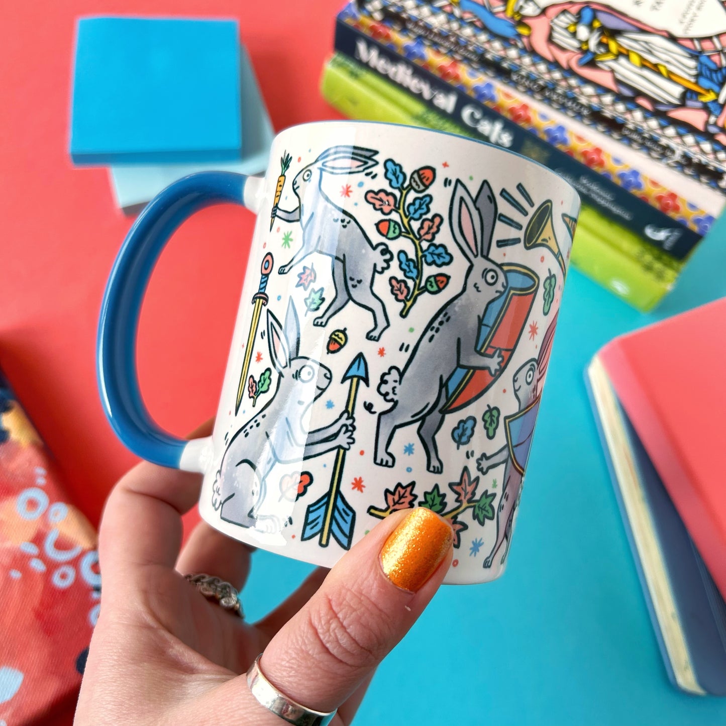 Medieval Bunnies Mug