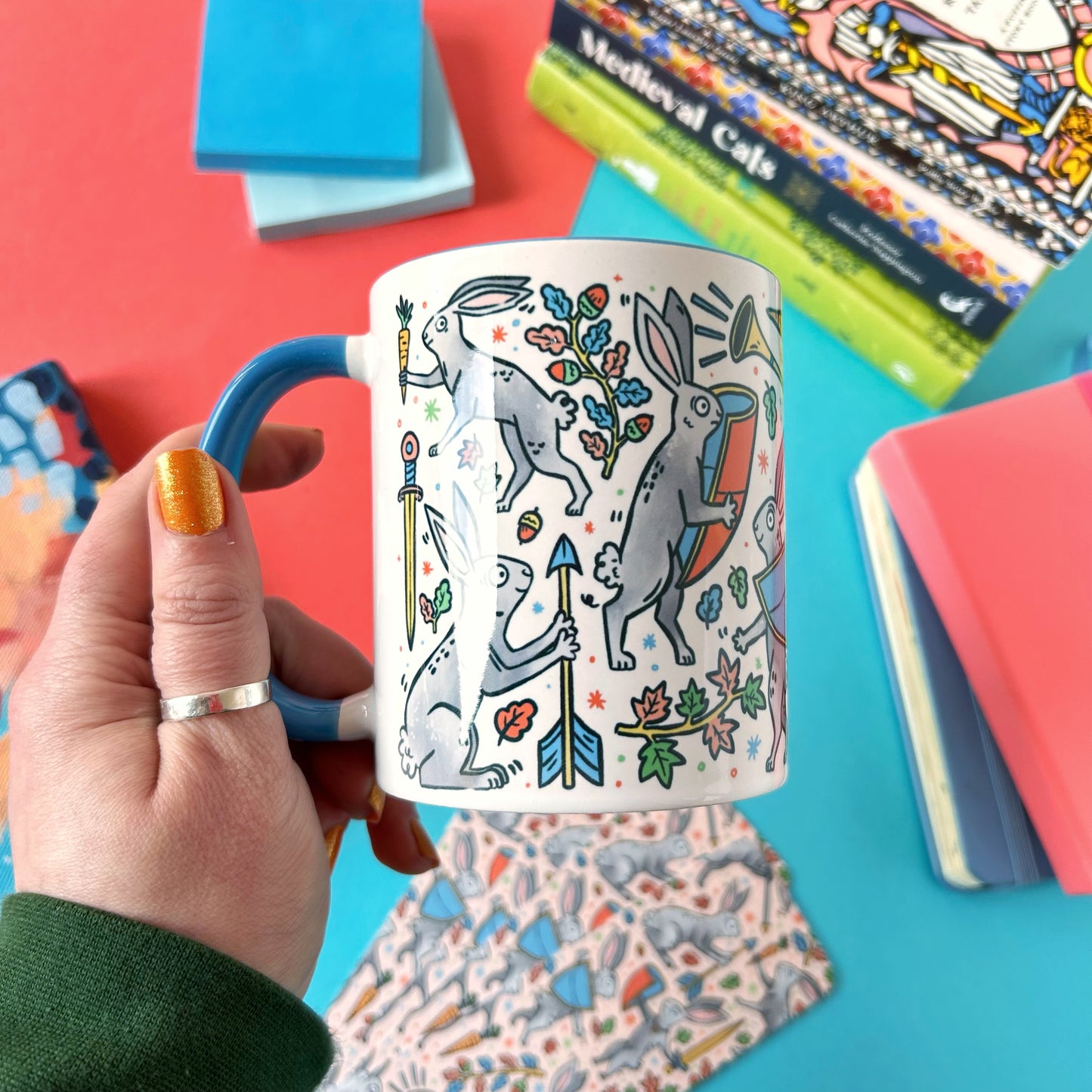 Medieval Bunnies Mug