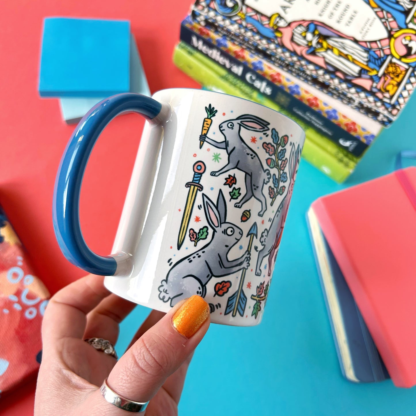 Medieval Bunnies Mug