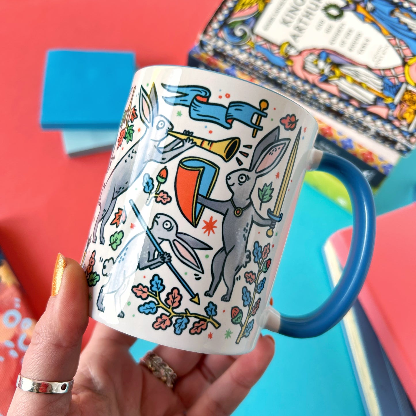 Medieval Bunnies Mug