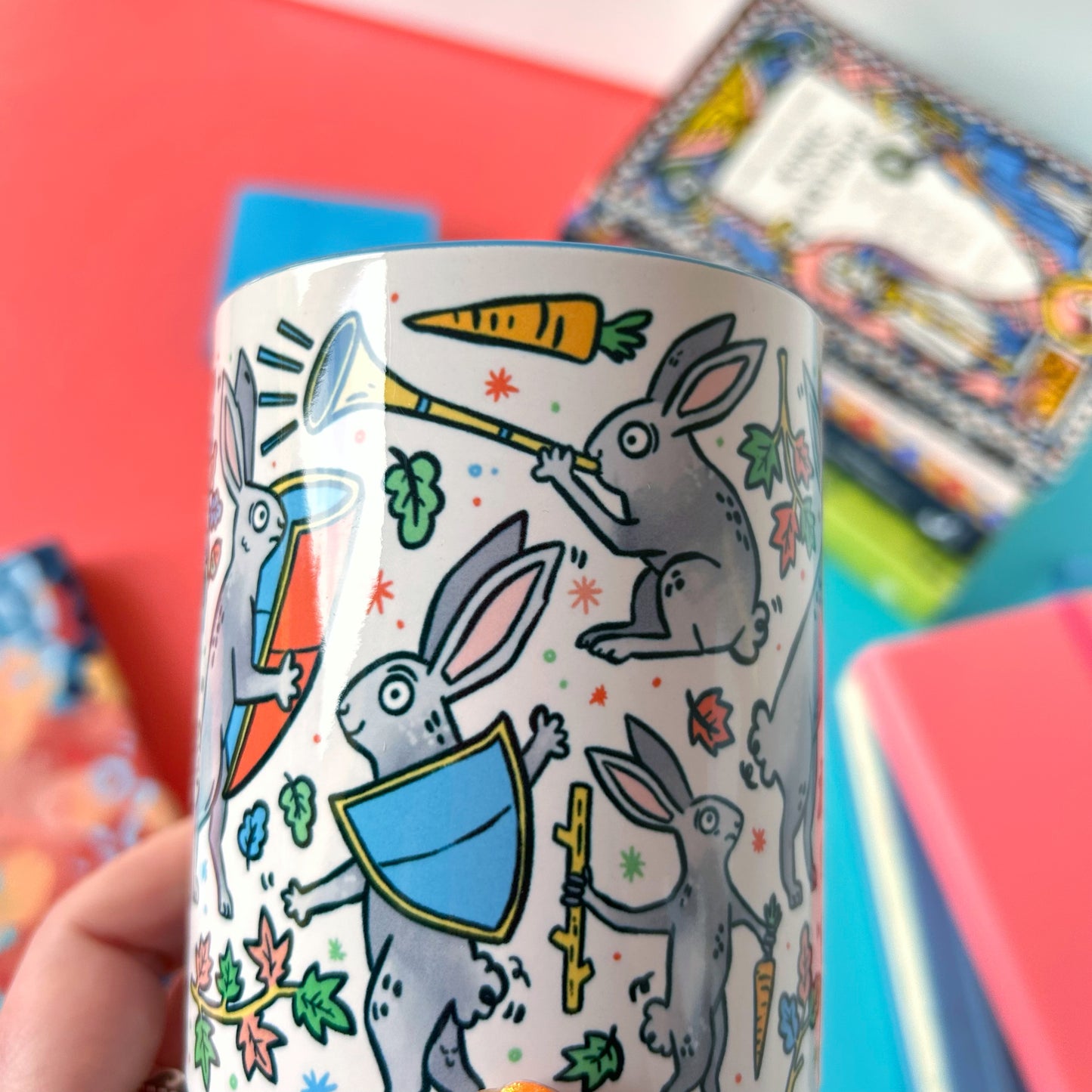 Medieval Bunnies Mug