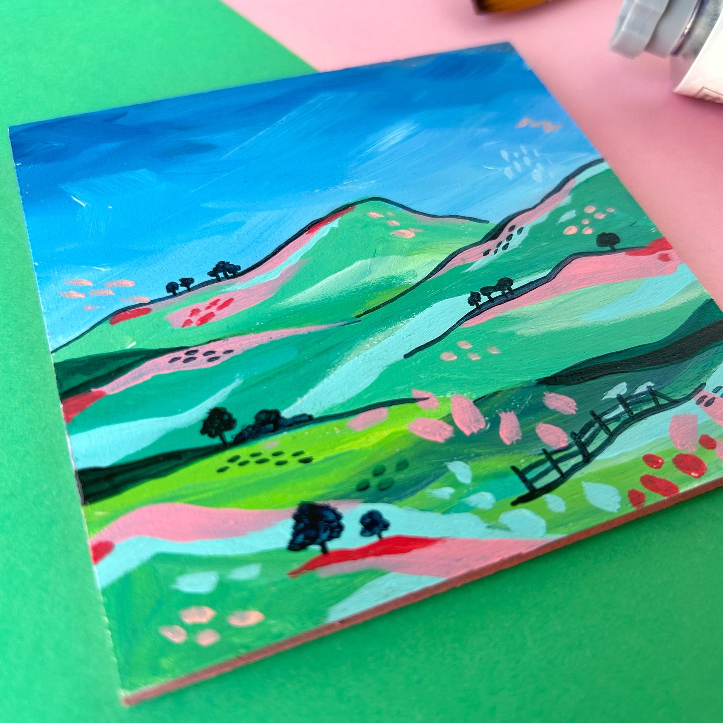 Small Square Original Landscape 02