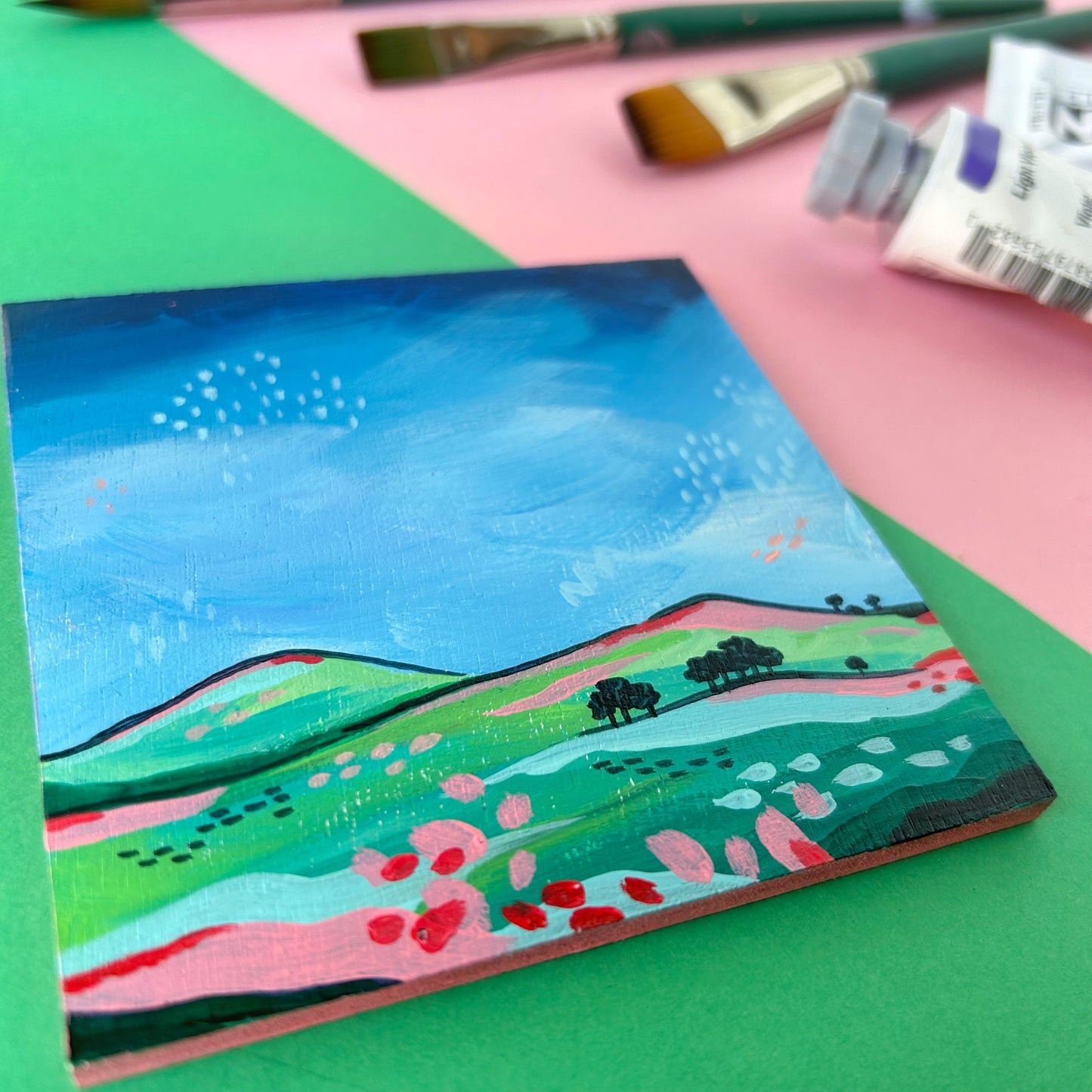 Small Square Original Landscape 05