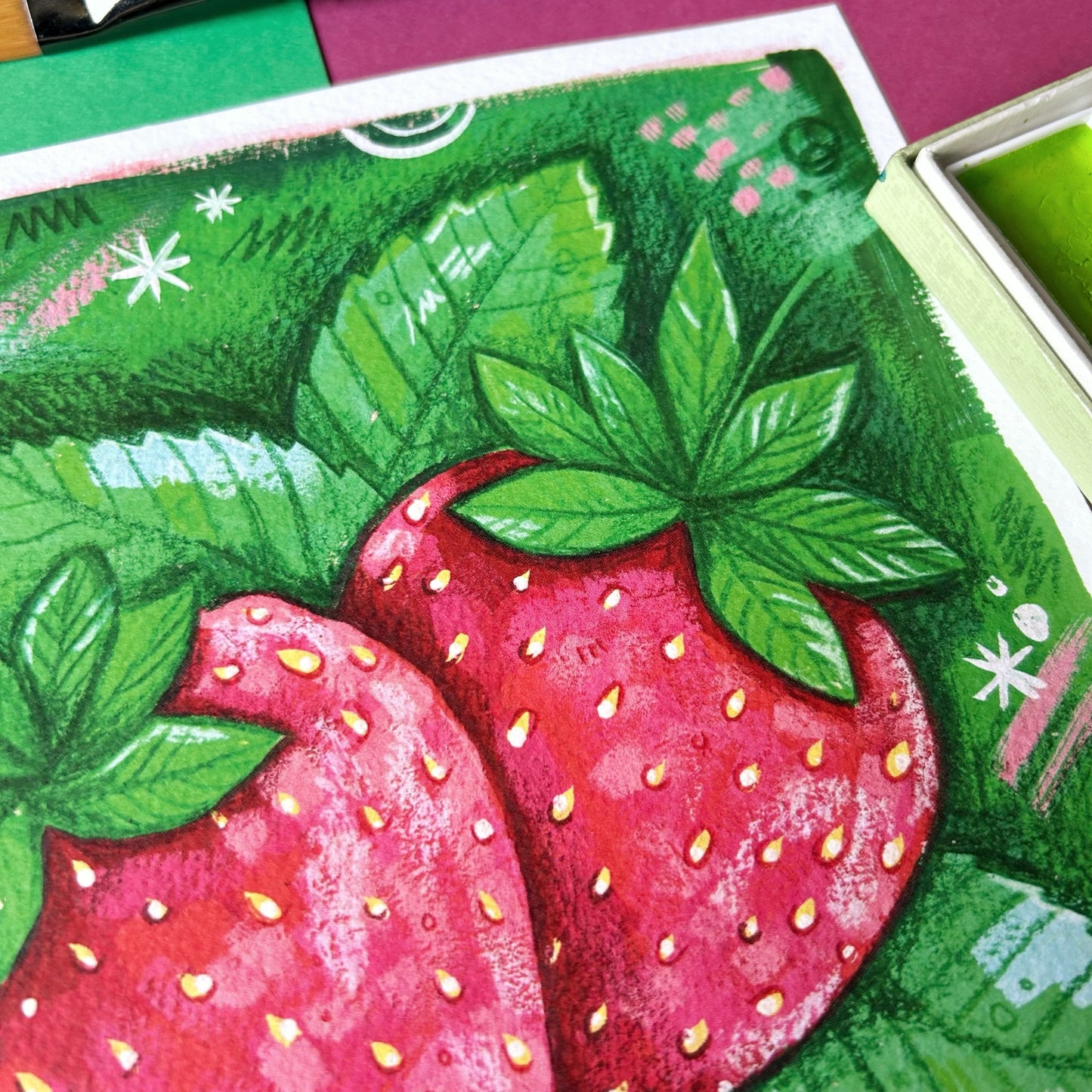 Strawberry Print