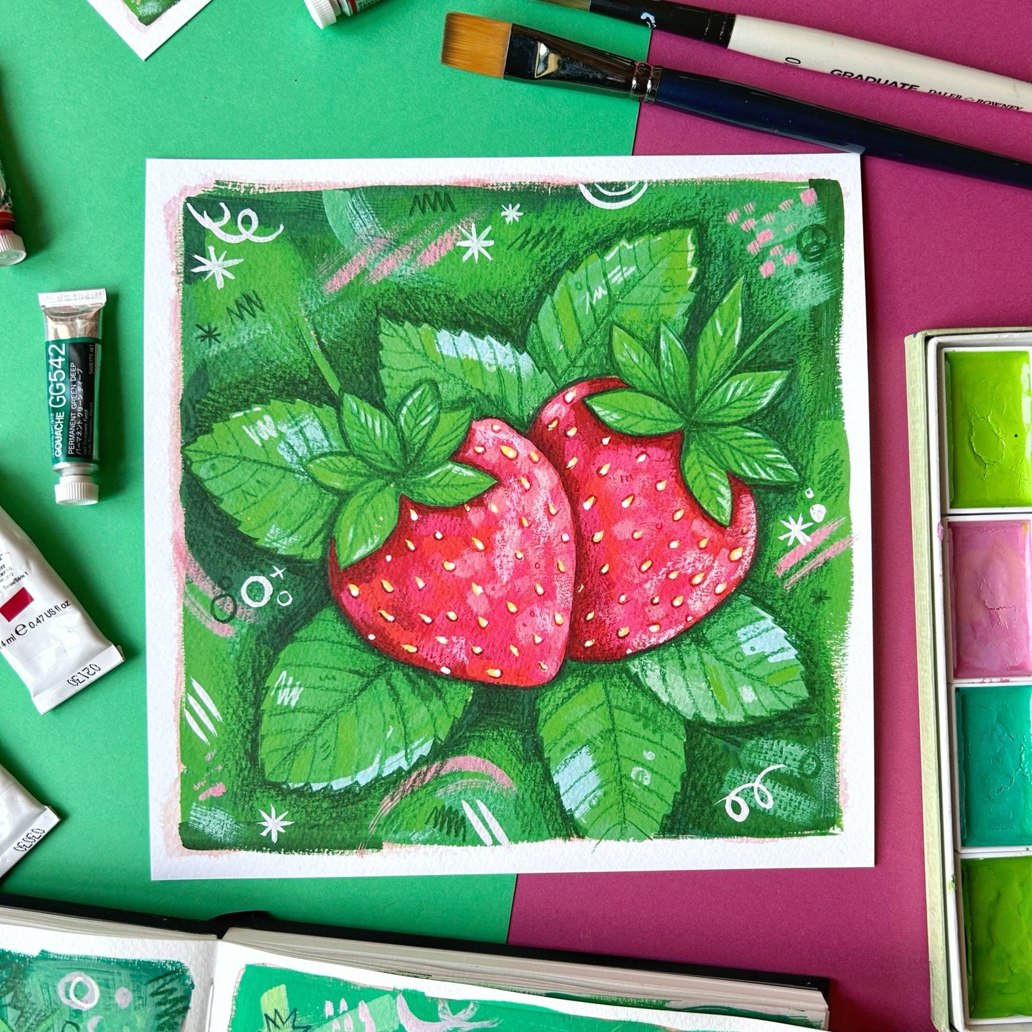 Strawberry Print