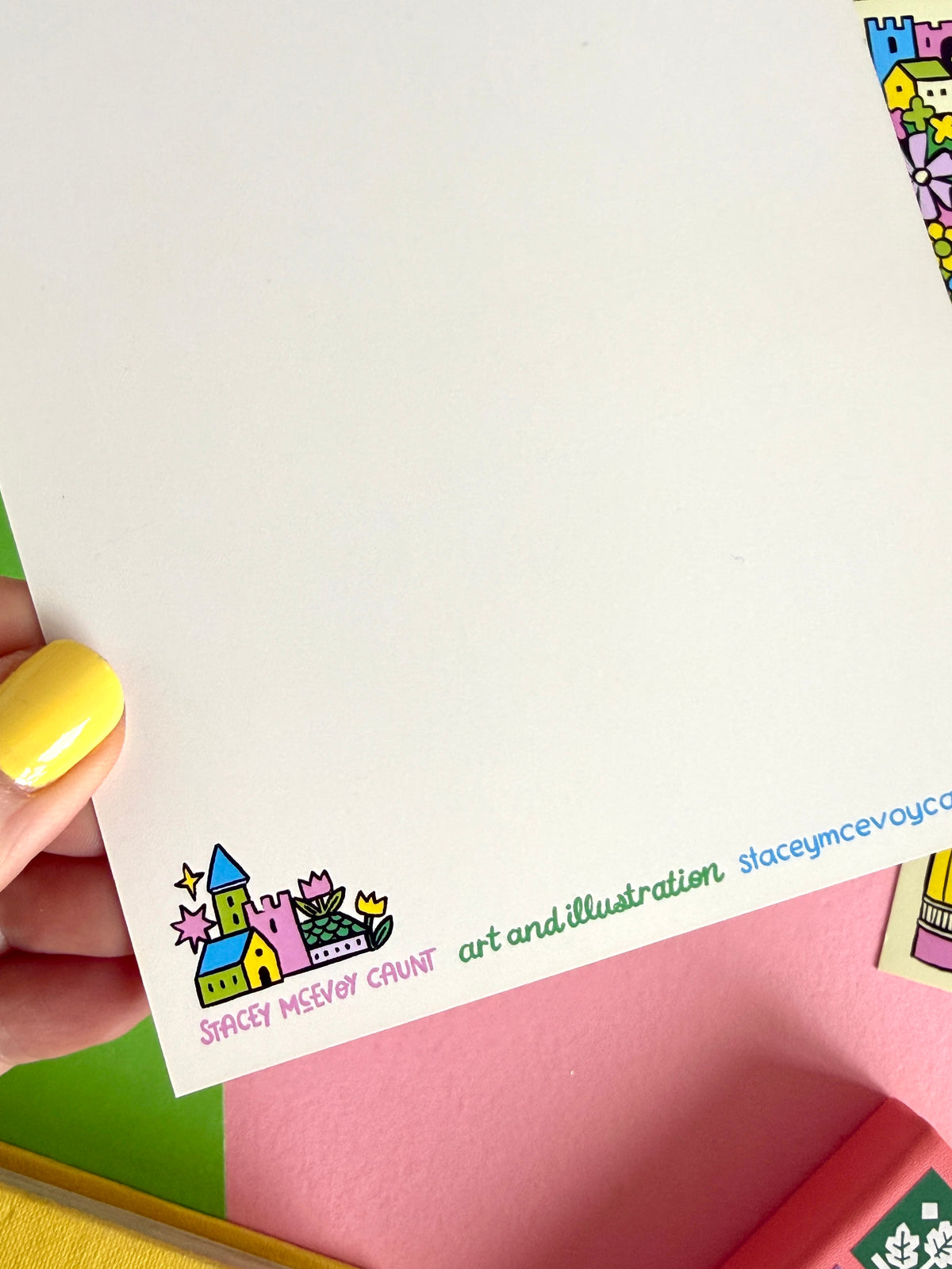 No ai Art Postcard