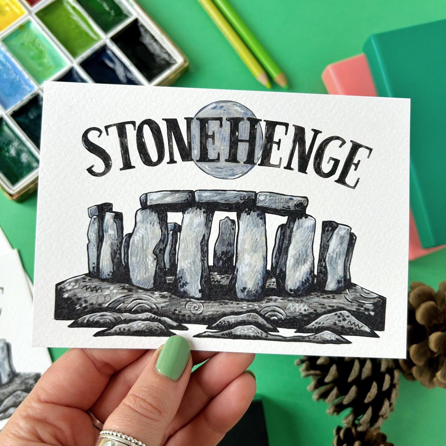 Stonehenge Postcard