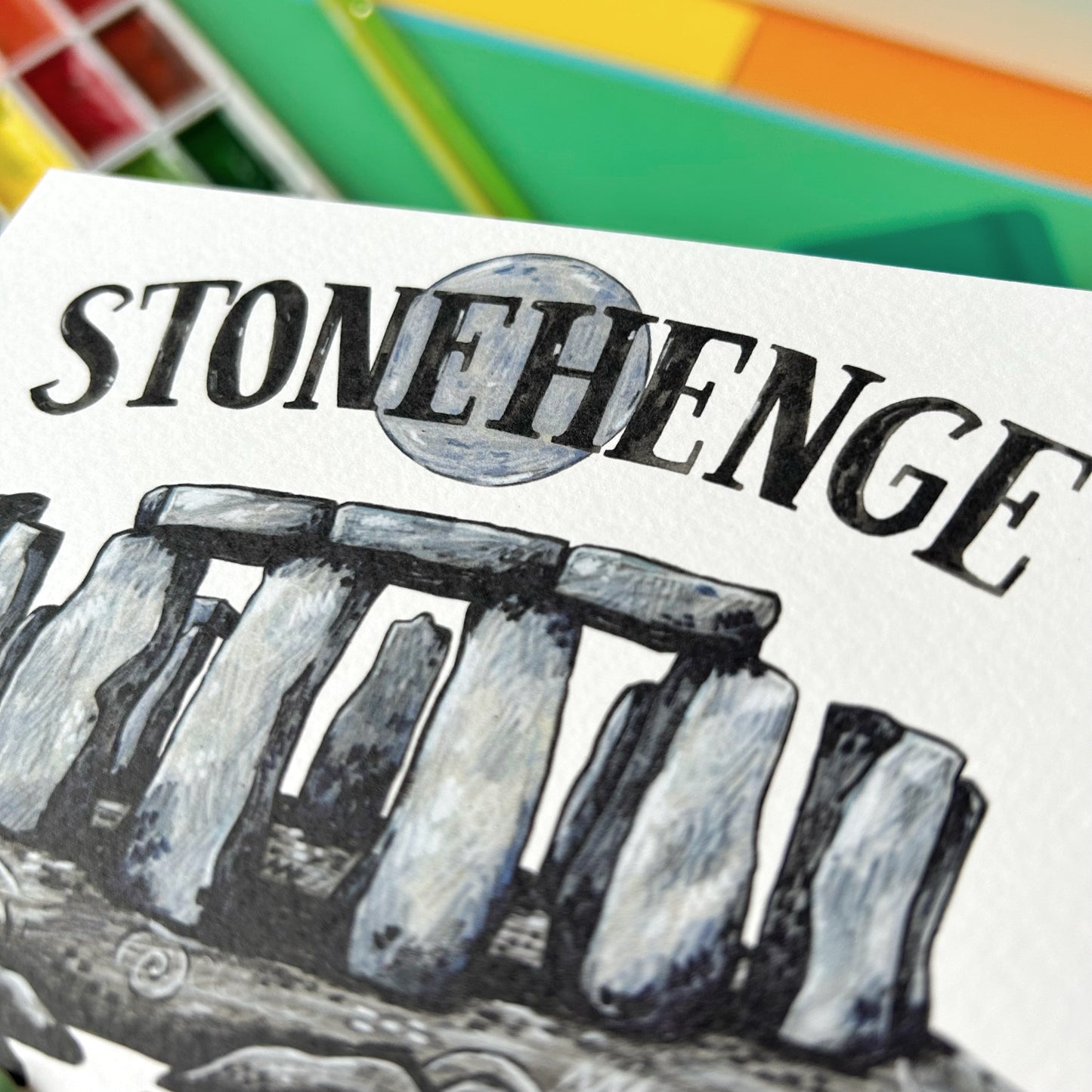Stonehenge Postcard