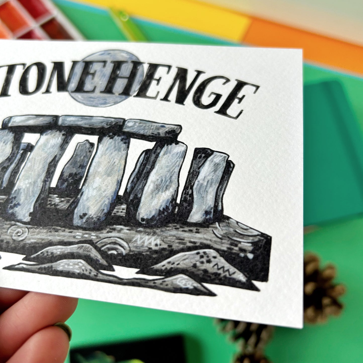 Stonehenge Postcard