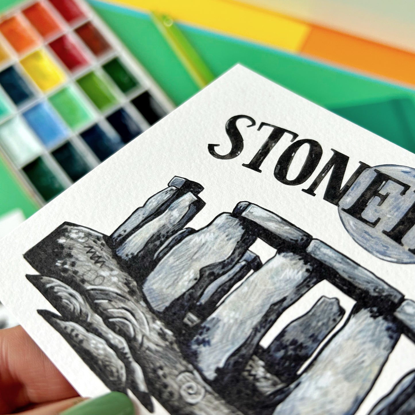 Stonehenge Postcard