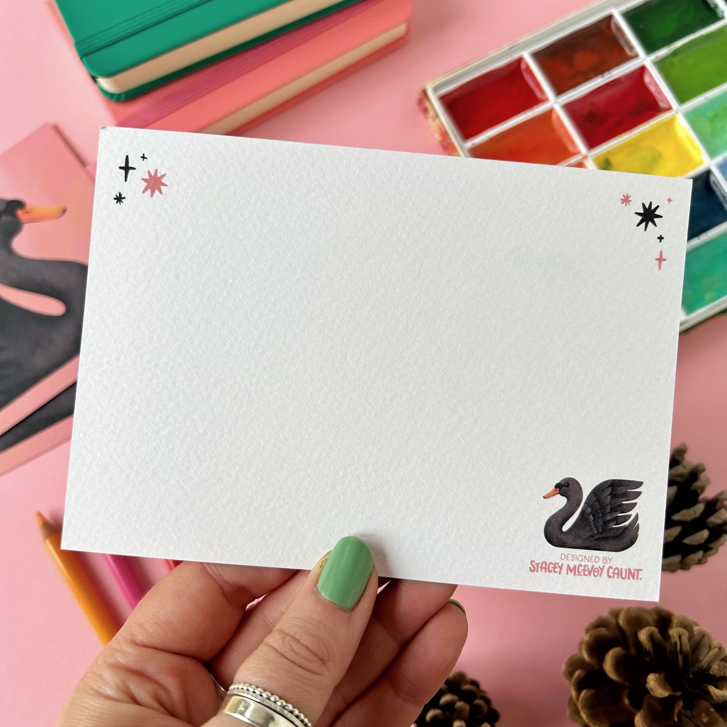 Swan Postcard