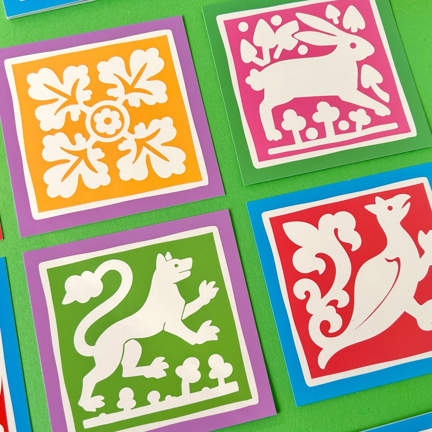 Medieval Tiles Postcard Set No.1