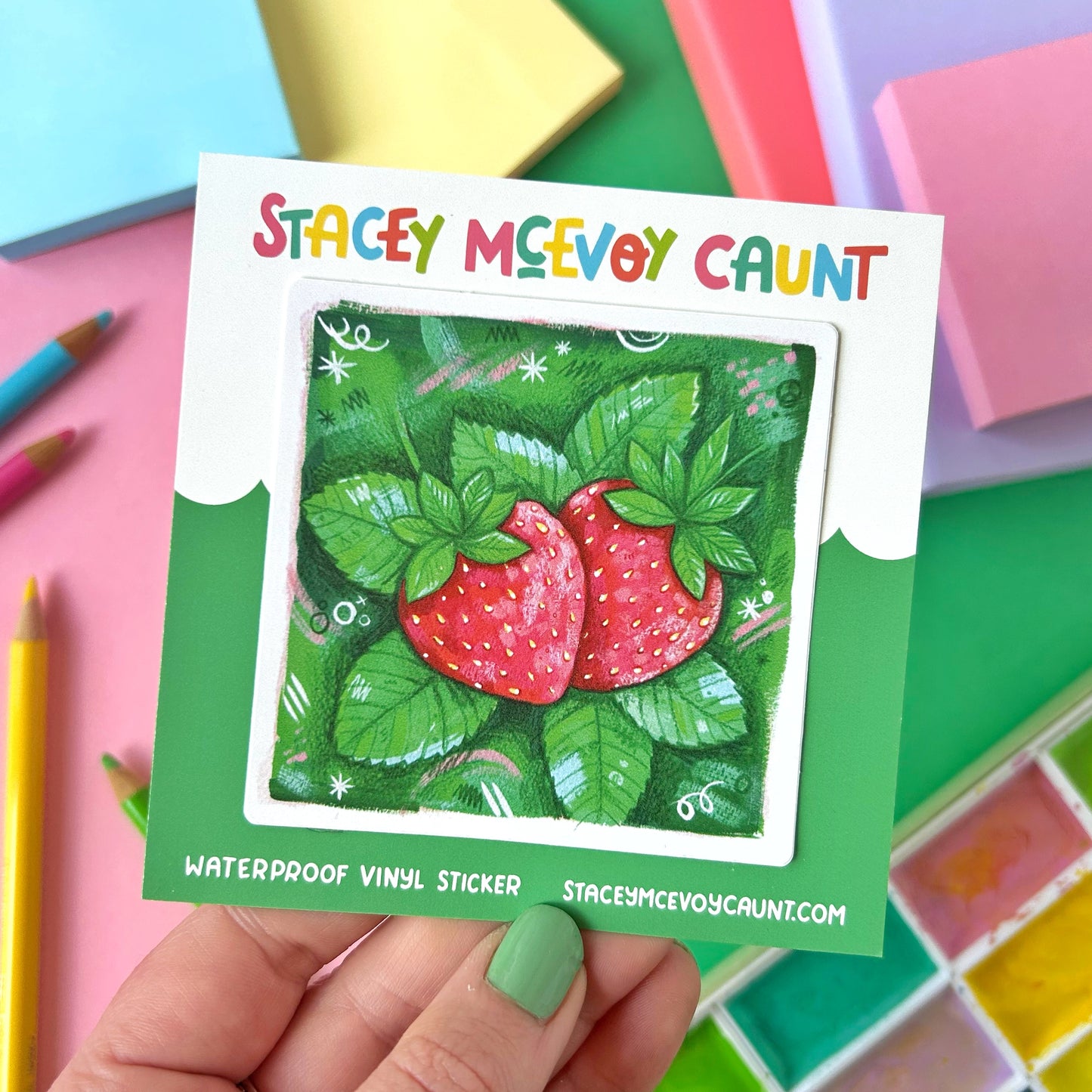 Strawberry Sticker