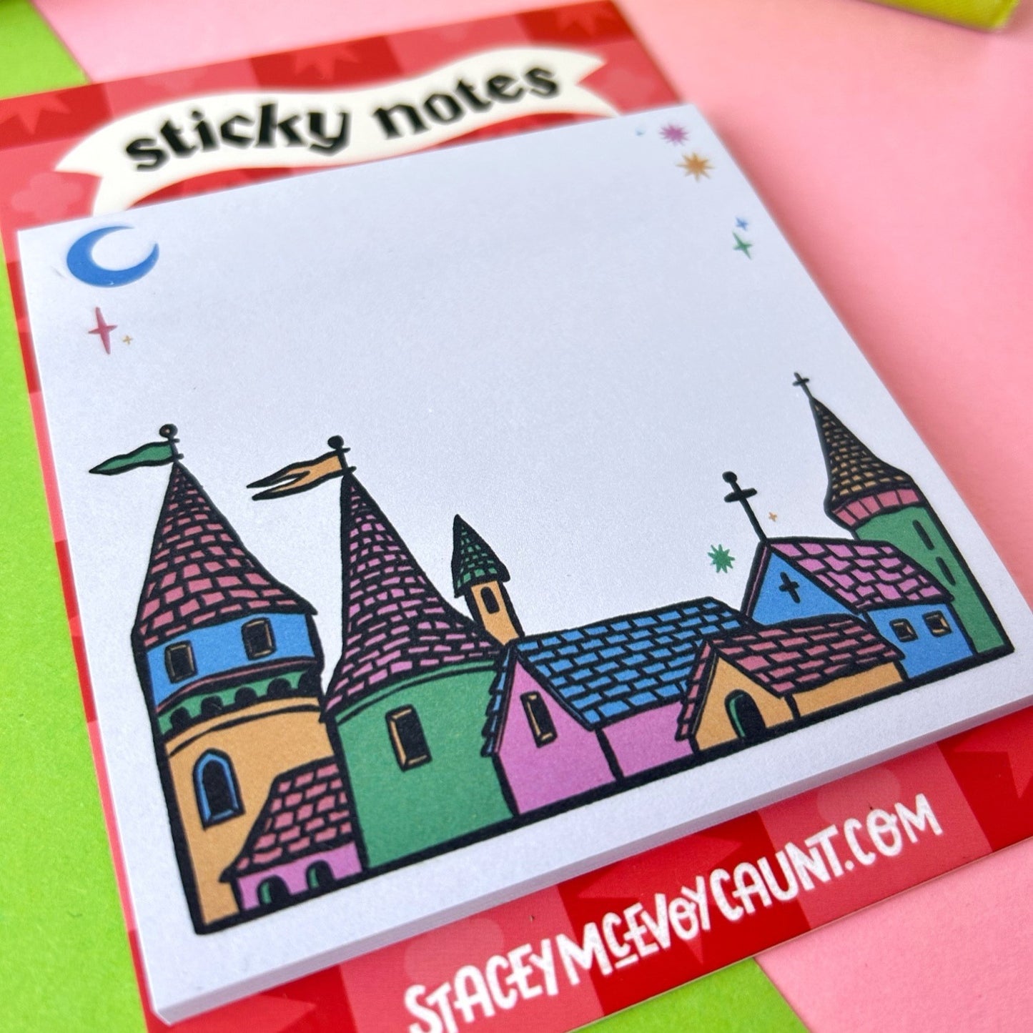 Medieval Castle Sticky Notes