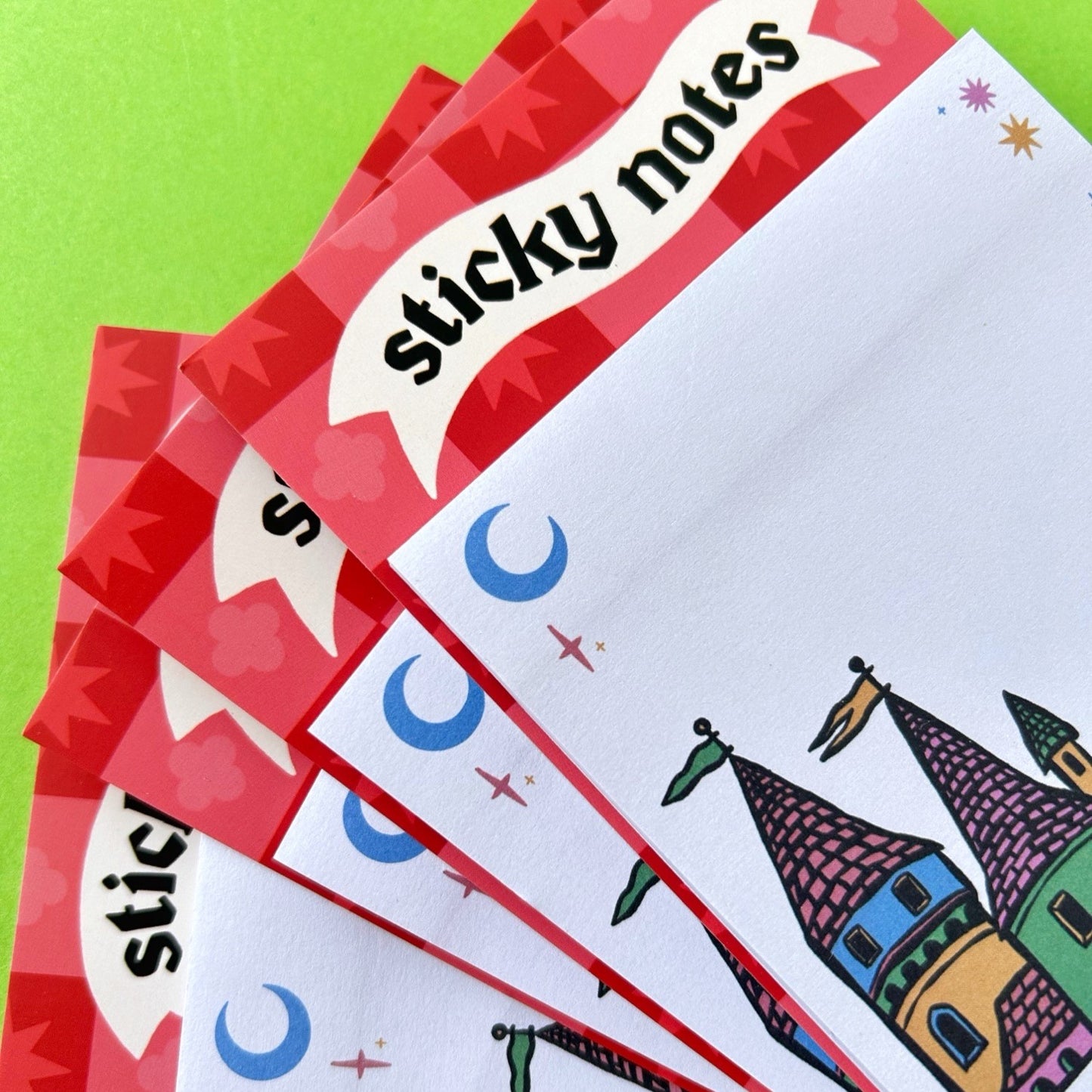 Medieval Castle Sticky Notes