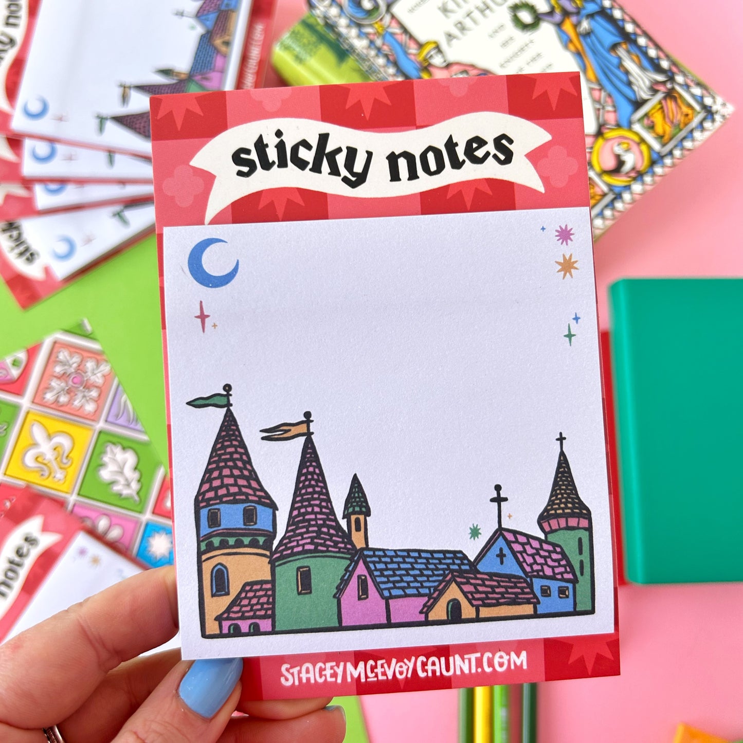 Medieval Castle Sticky Notes