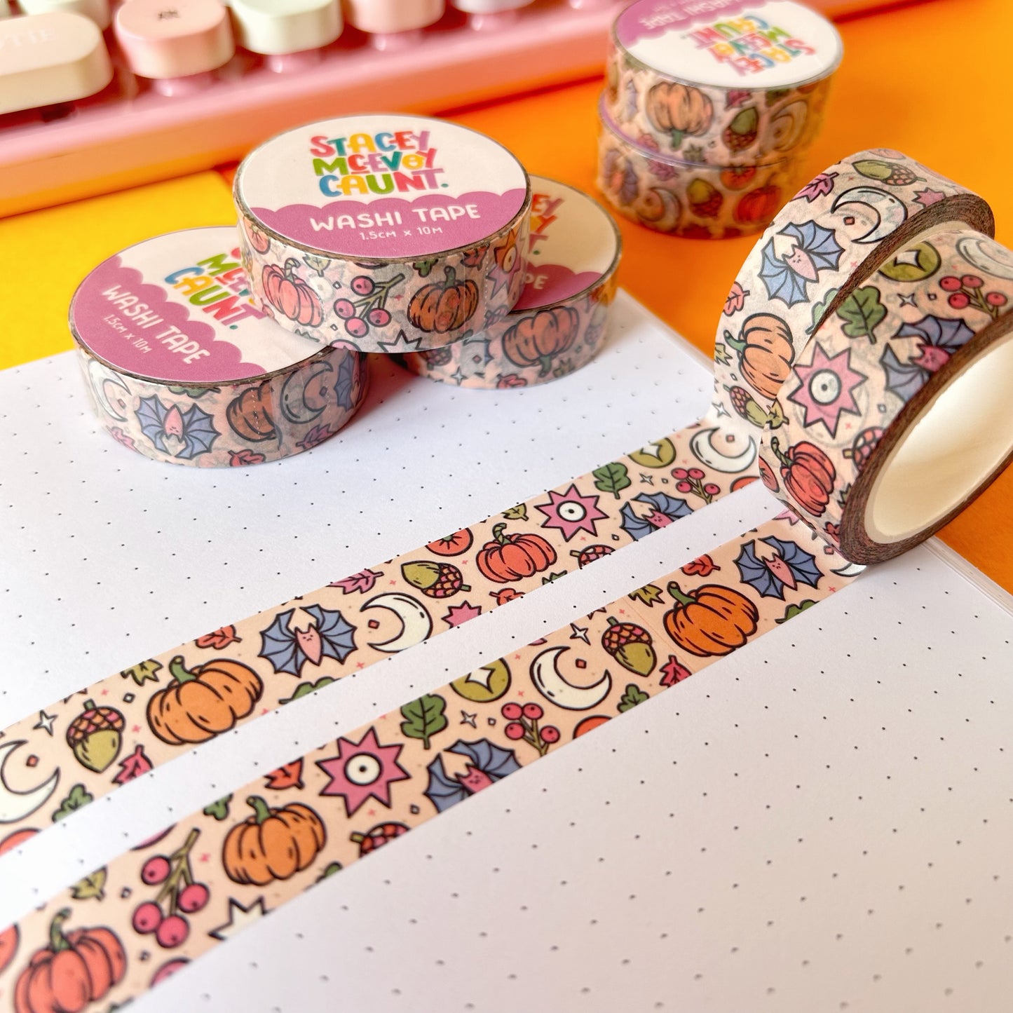 Autumn Pumpkin Washi Tape
