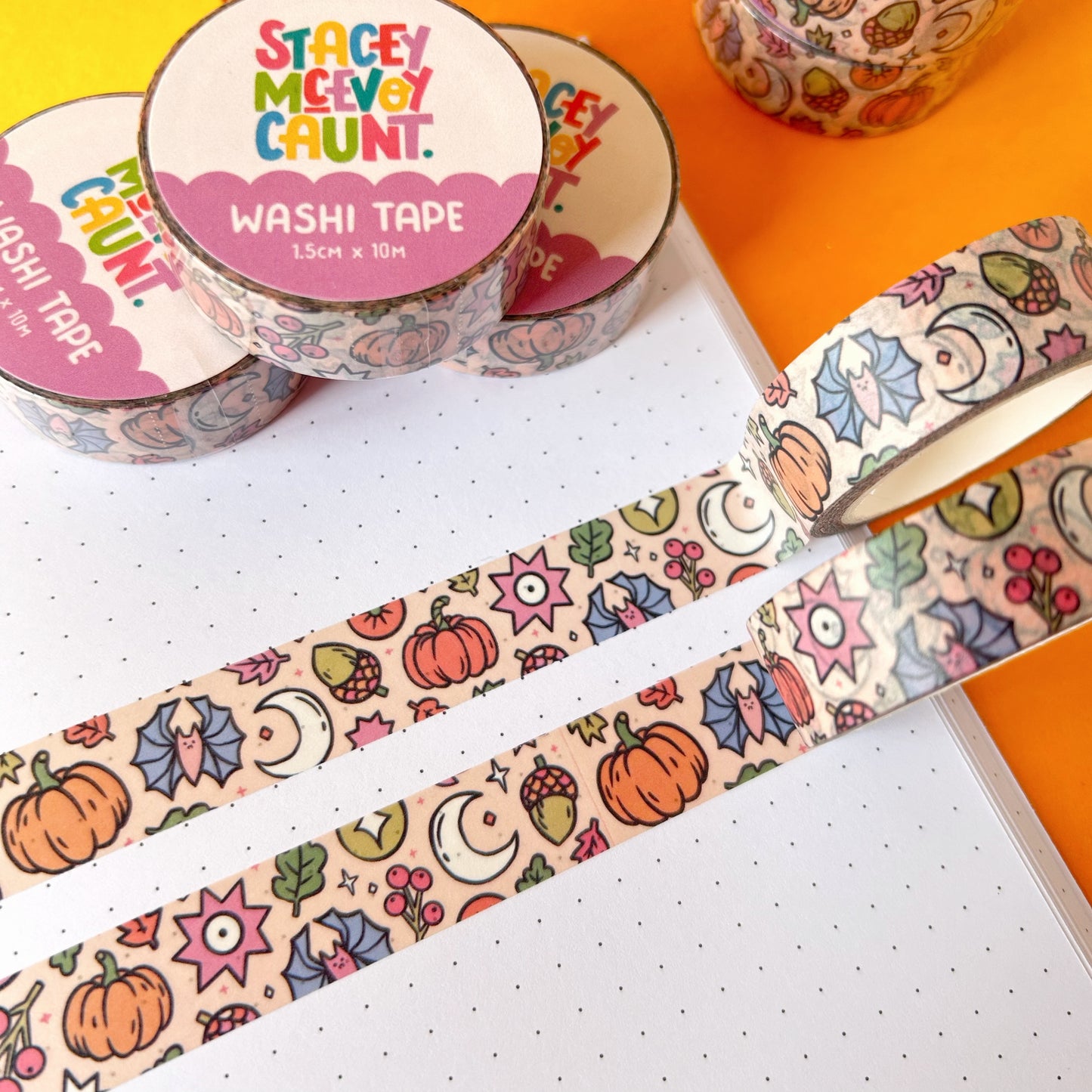 Autumn Pumpkin Washi Tape