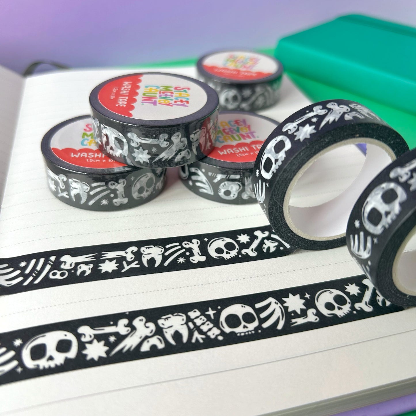 Skull and Bones Washi Tape