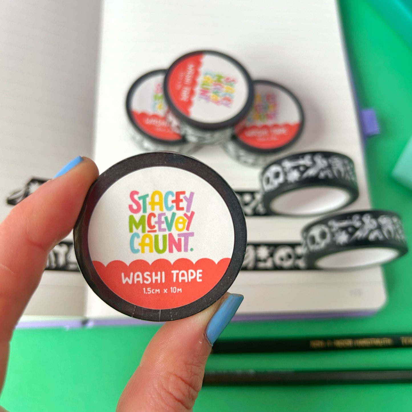 Skull and Bones Washi Tape