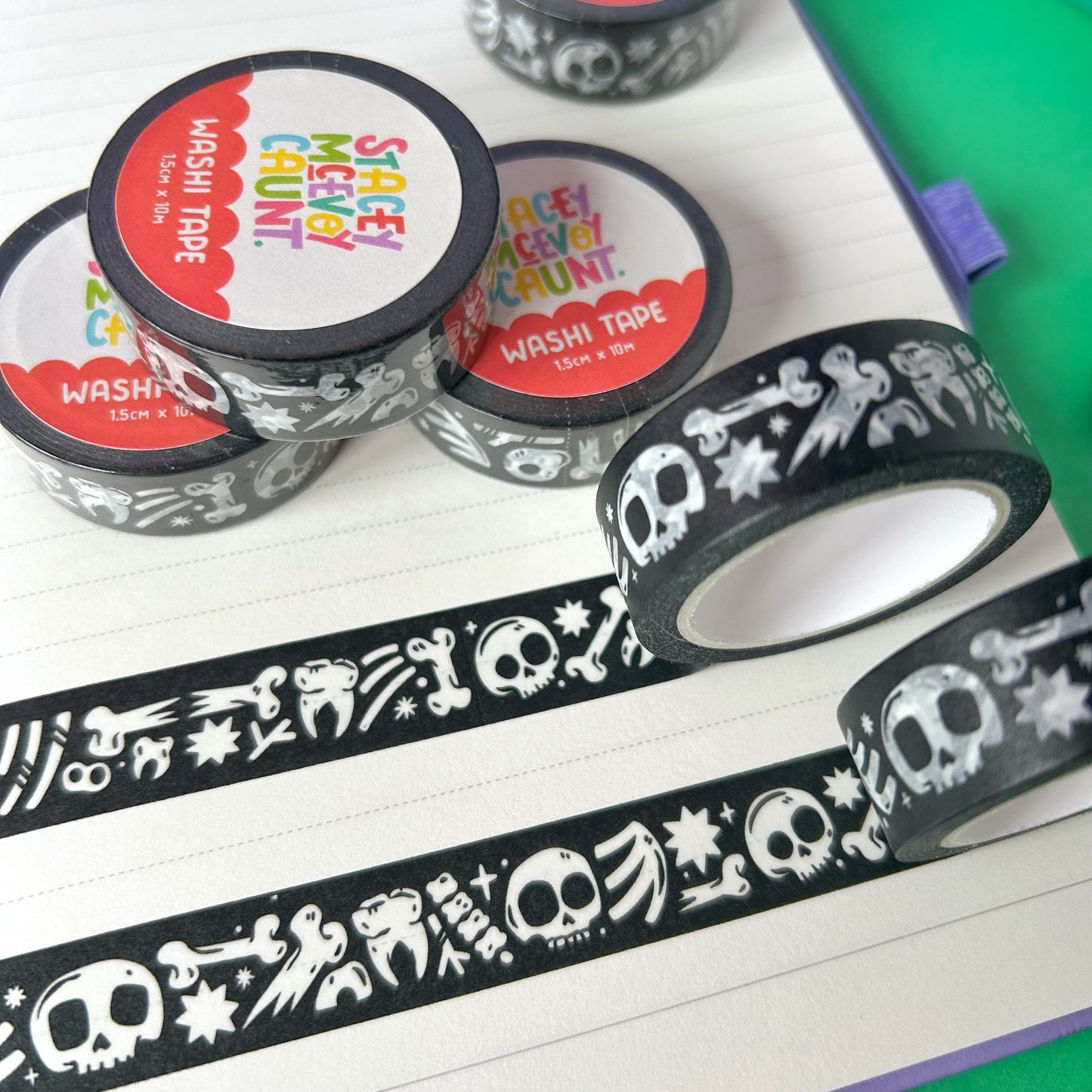 Skull and Bones Washi Tape