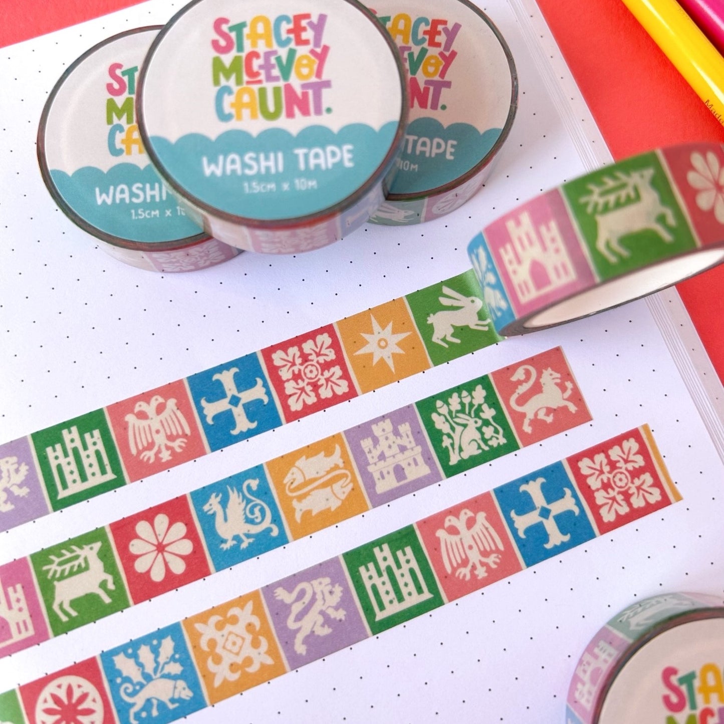 Medieval Tiles Washi Tape