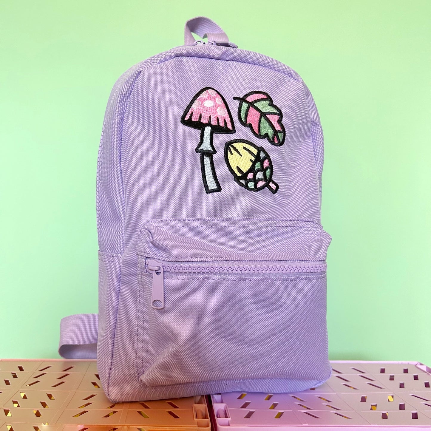 Lilac Mushroom Backpack