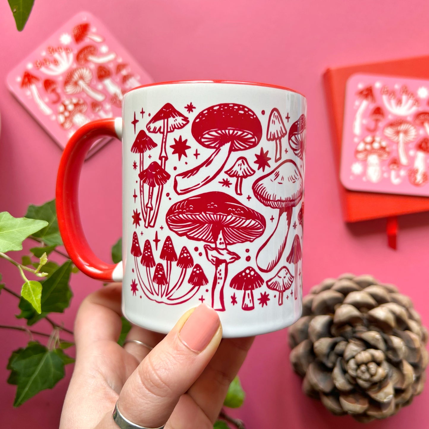 Seconds - Red Mushroom Mug (old style)