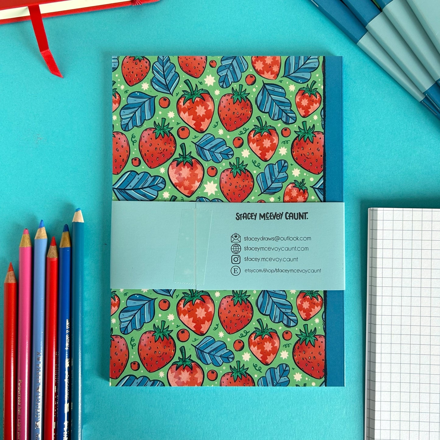 Strawberry Notebook