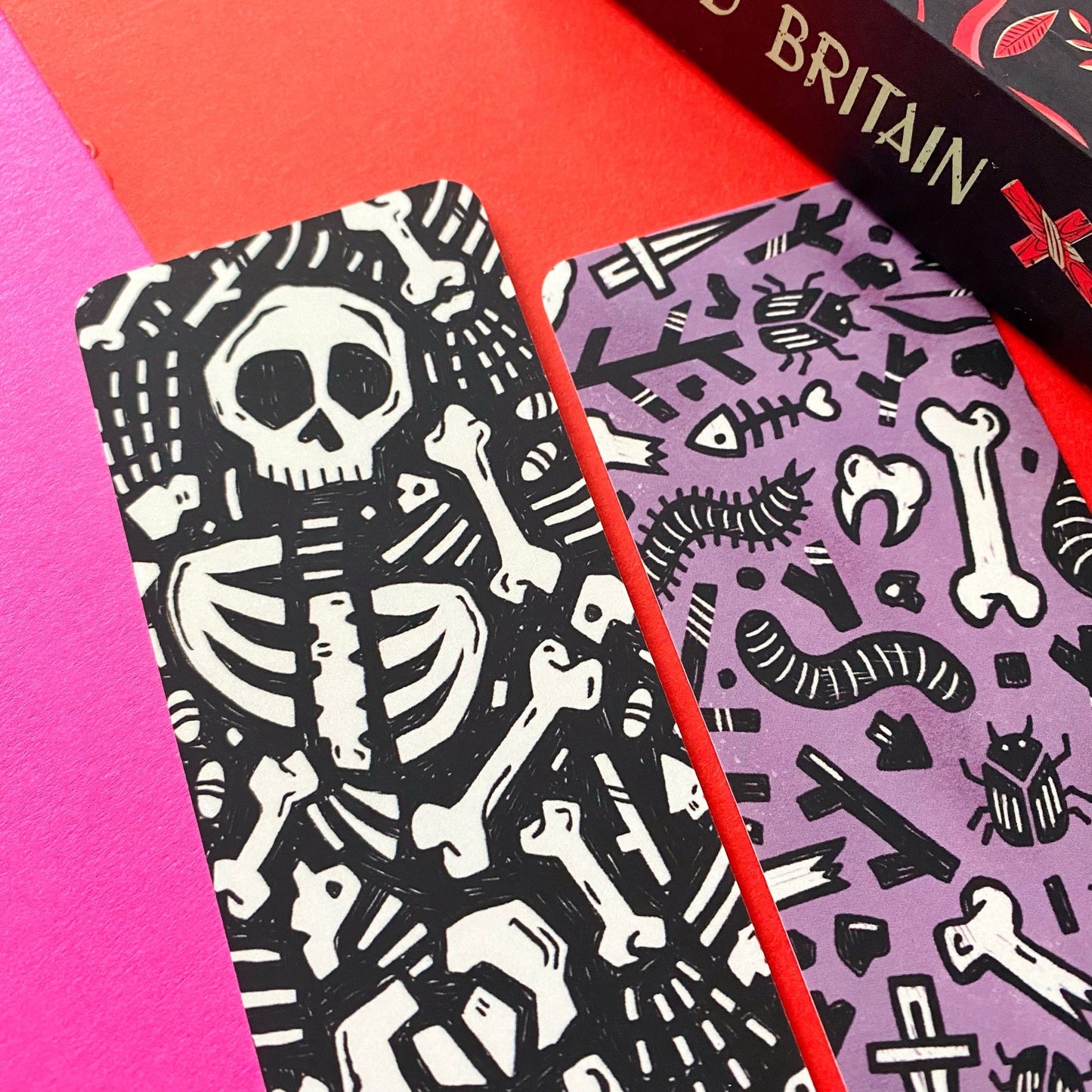 Archeology Skeleton Bookmark