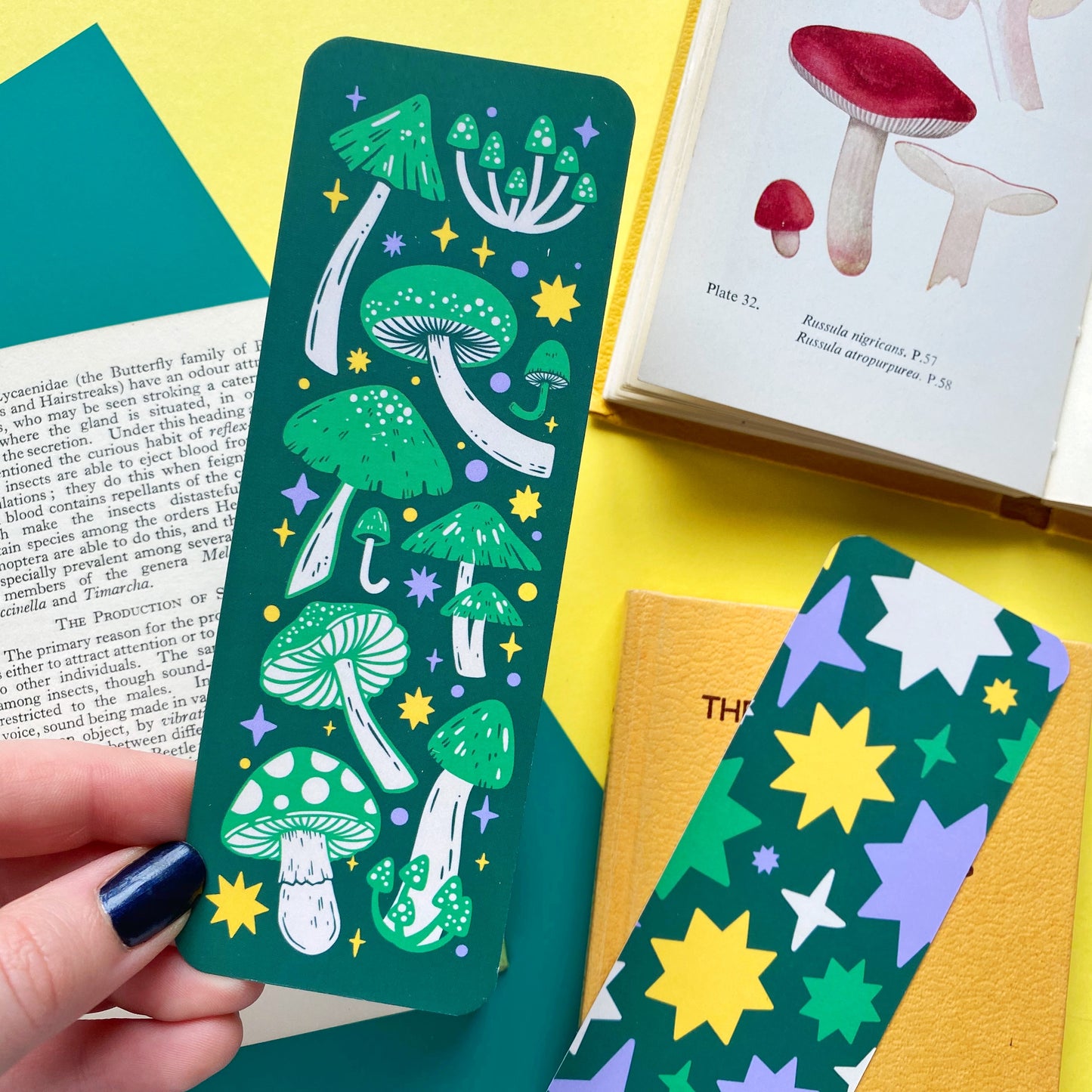 Mushroom Bookmark