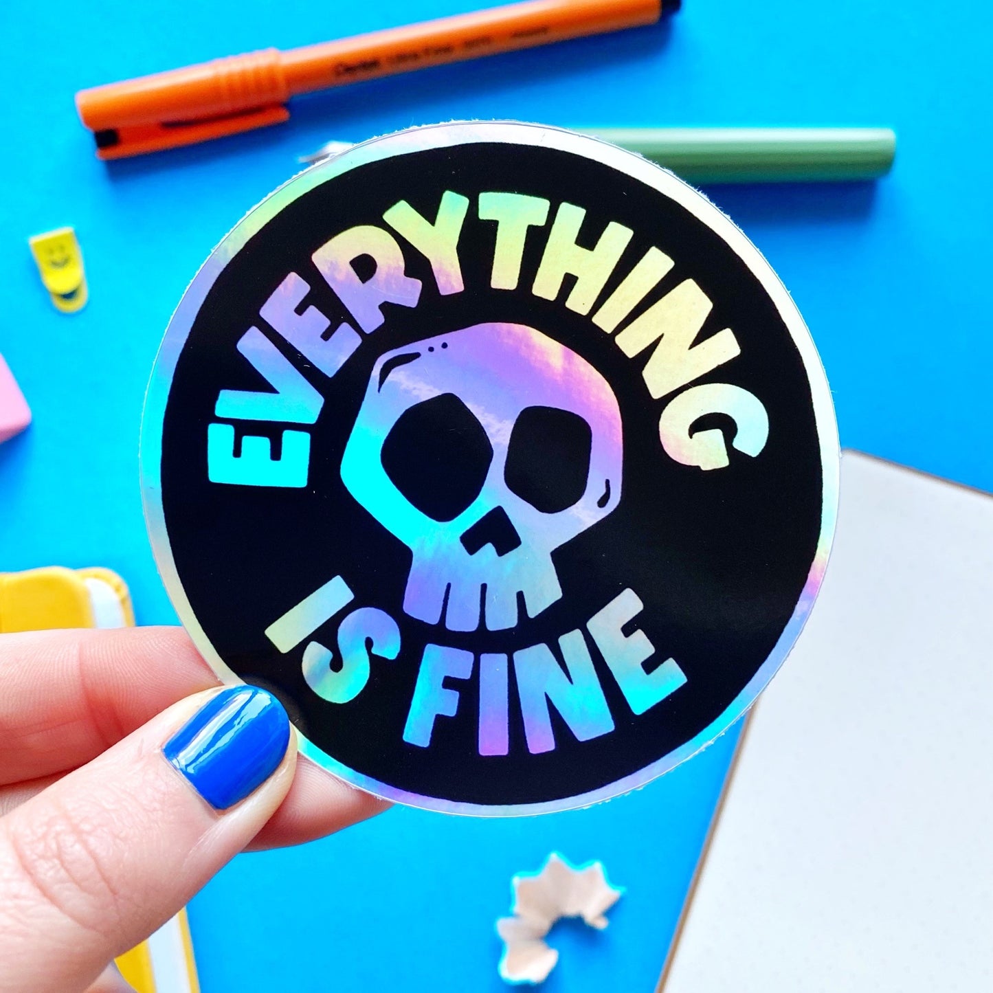 Everything is Fine Sticker