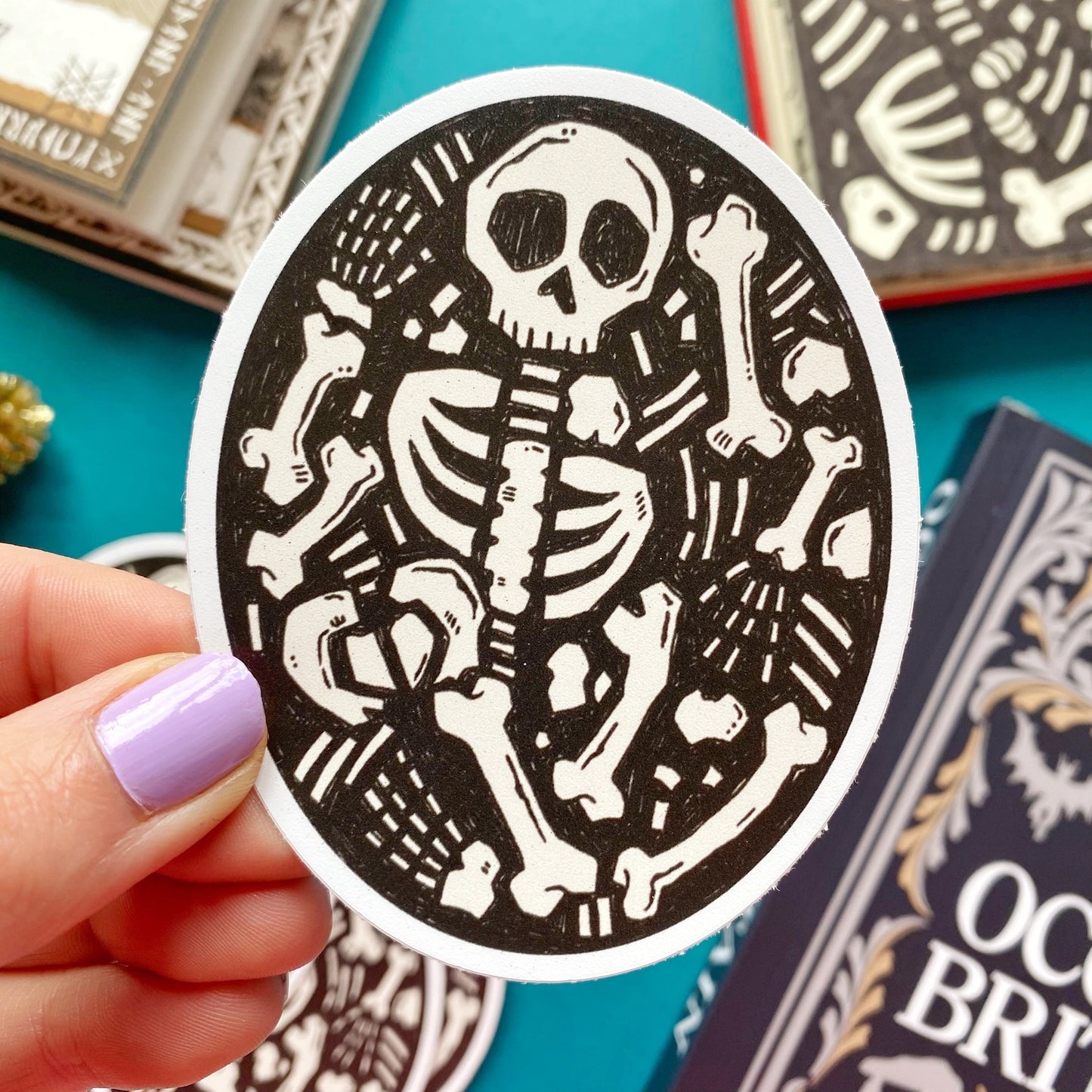 Skeleton Sticker