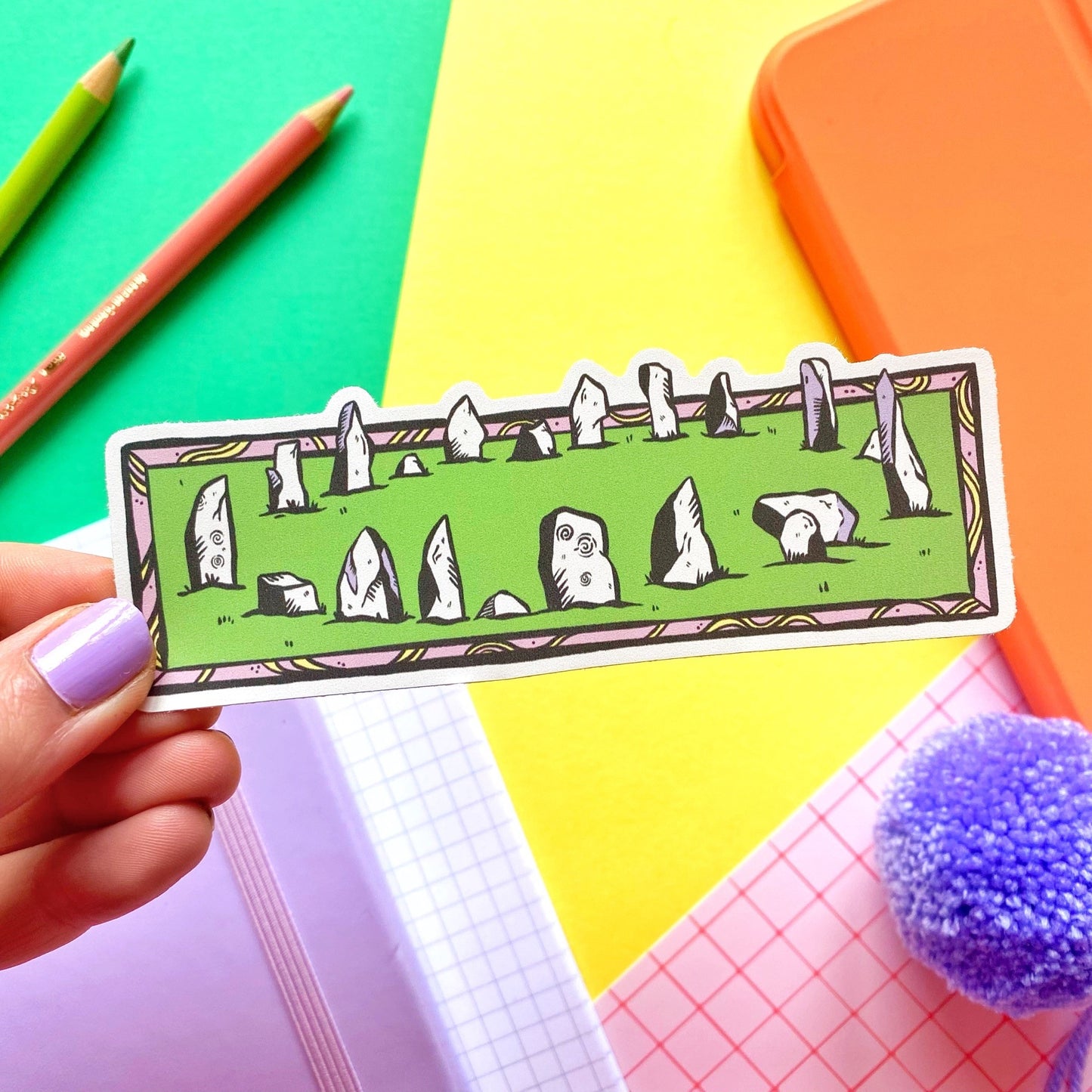 Stone Circle Sticker