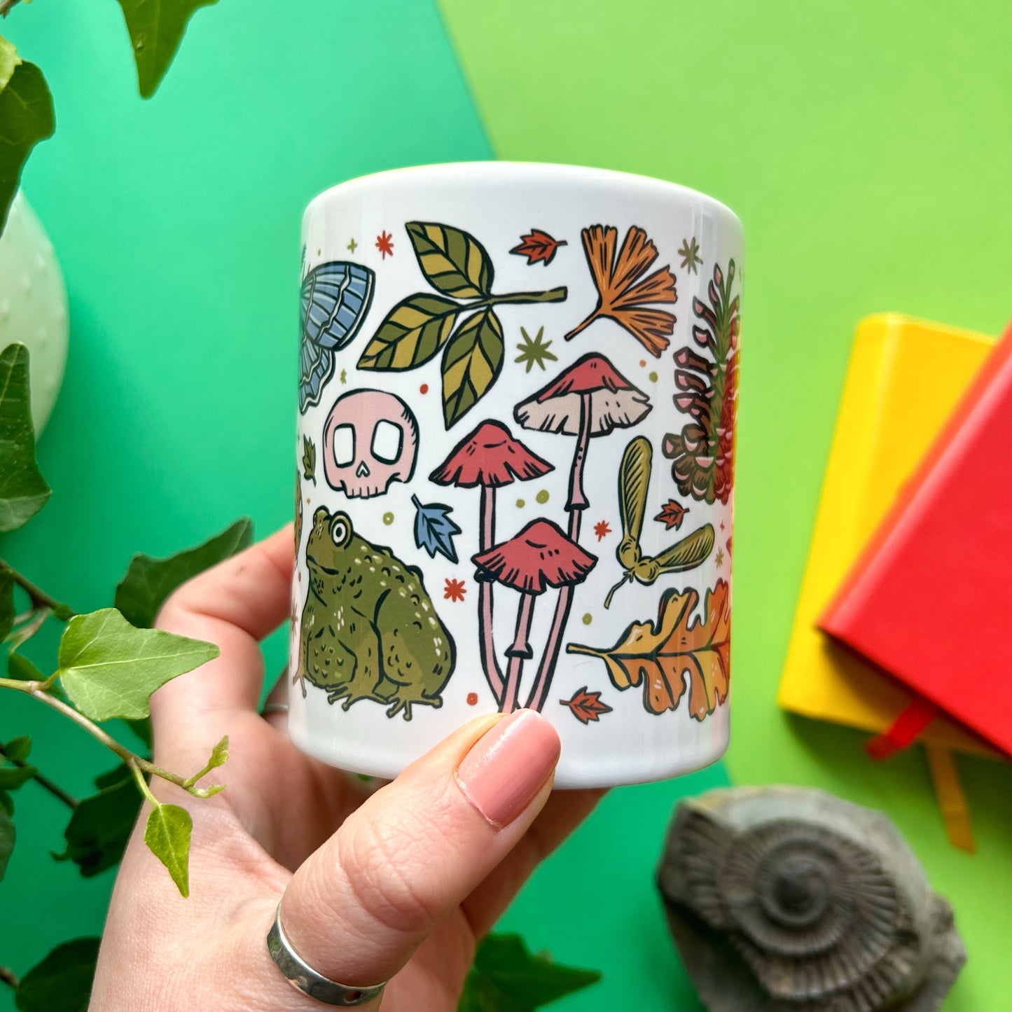 Snail and Frog Mug