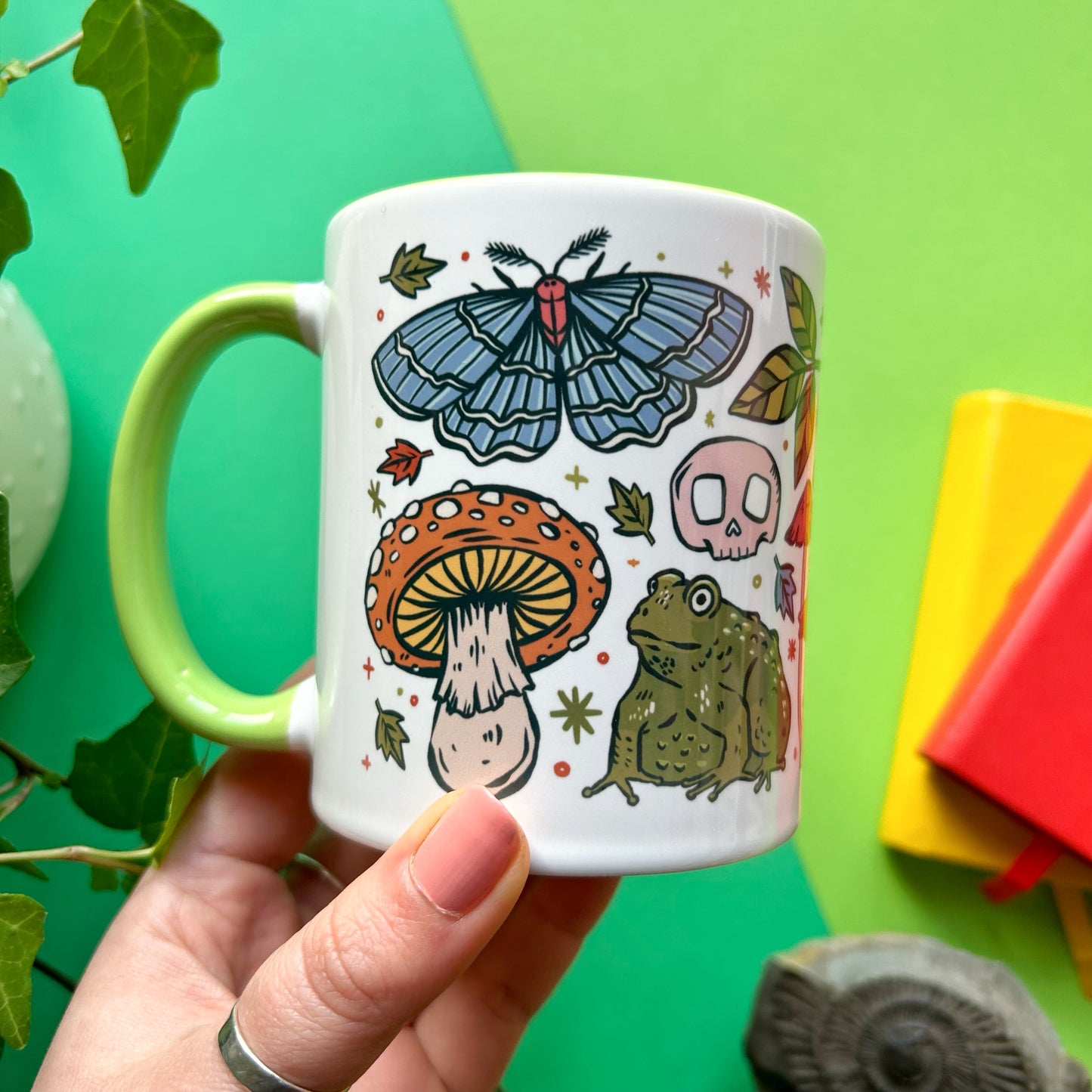 Snail and Frog Mug